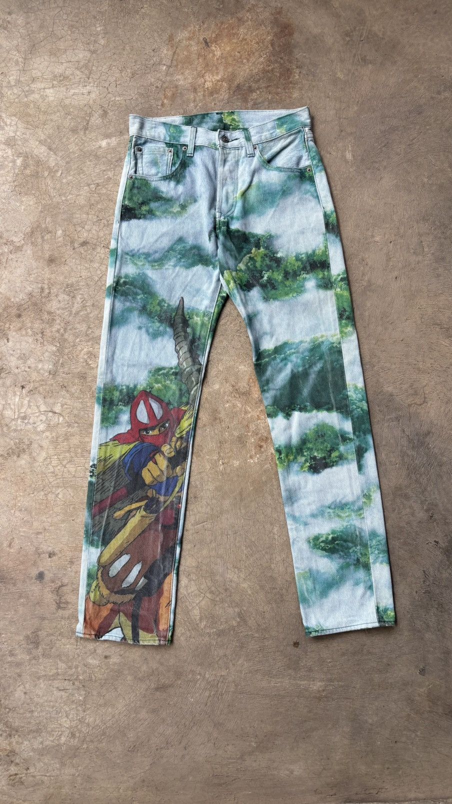 Levi's Levi’s x Princess Mononoke Studio Ghibli Size US 28 / EU 44 - 1 Thumbnail