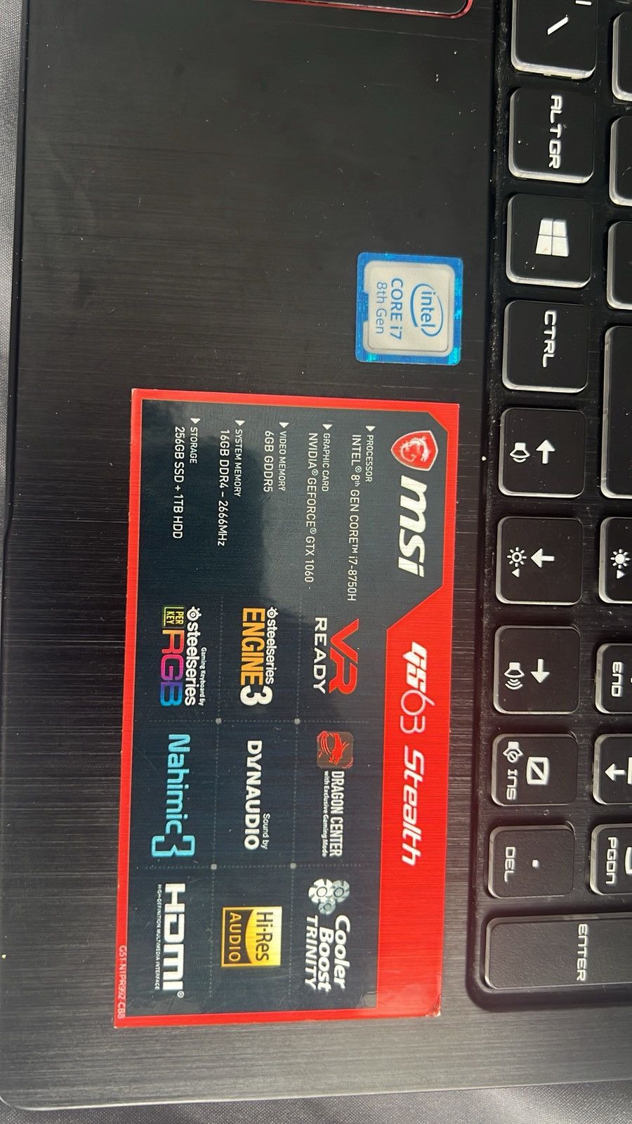 The Game Msi gaming laptop Size ONE SIZE - 2 Thumbnail