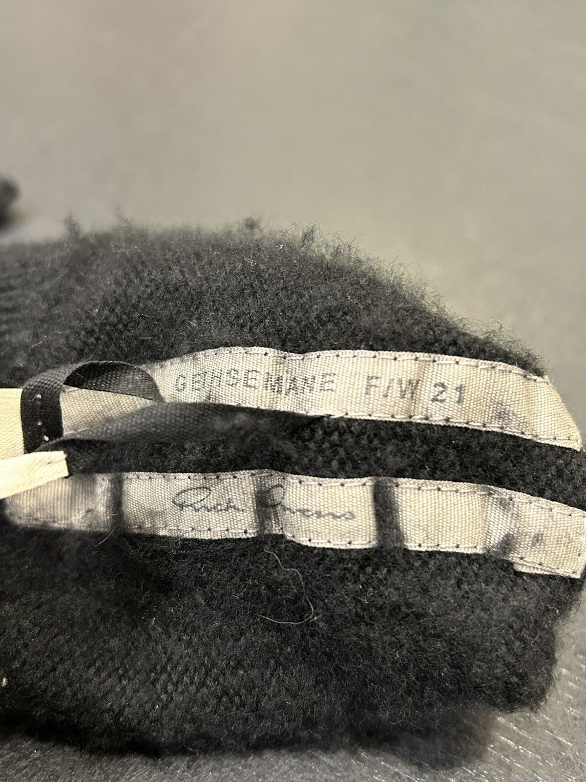 Rick Owens Rick Owens Cashmere Gloves Size ONE SIZE - 3 Thumbnail