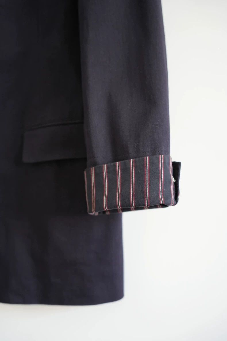 Yohji Yamamoto Yohji Yamamoto Yohji Yamamoto Striped Sleeve Blazer Jacket Size US M / EU 48-50 / 2 - 6 Thumbnail