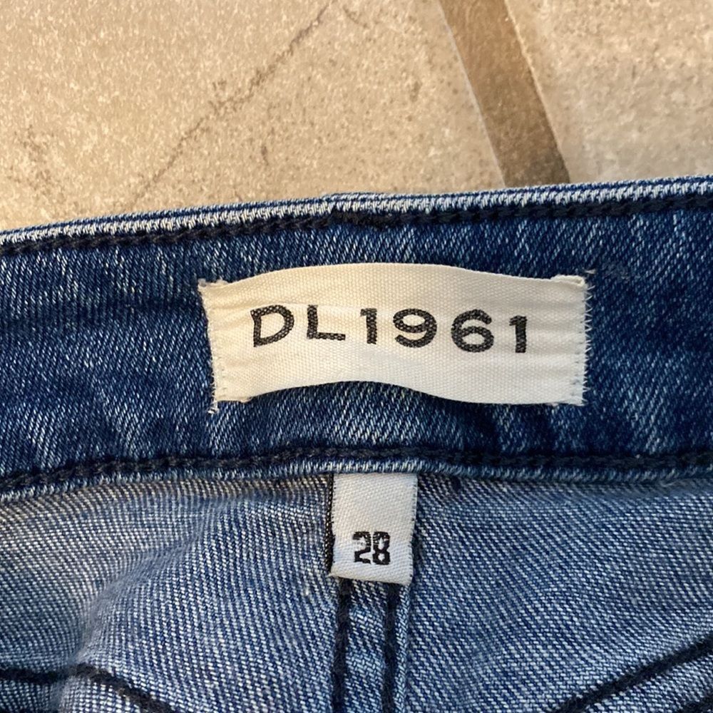DL1961 DL1961 28 Farrow Instaslim Ankle Skinny Denim Distressed Je Size 28" / US 6 / IT 42 - 5 Thumbnail