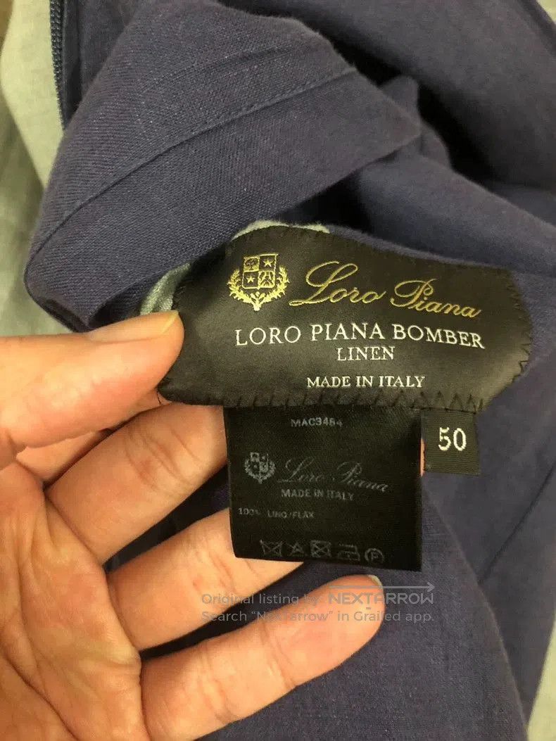 Loro Piana Loro Piana Double-Sided Linen Jacket. Size US L / EU 52-54 / 3 - 8 Thumbnail