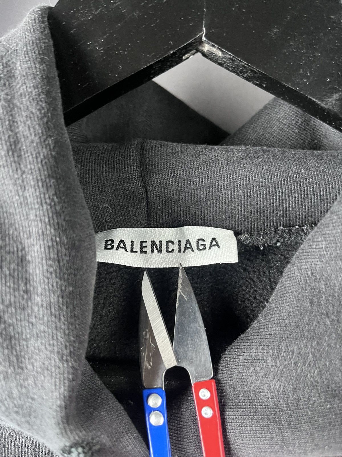 Balenciaga Balenciaga new logo hoodie Size US XS / EU 42 / 0 - 5 Thumbnail