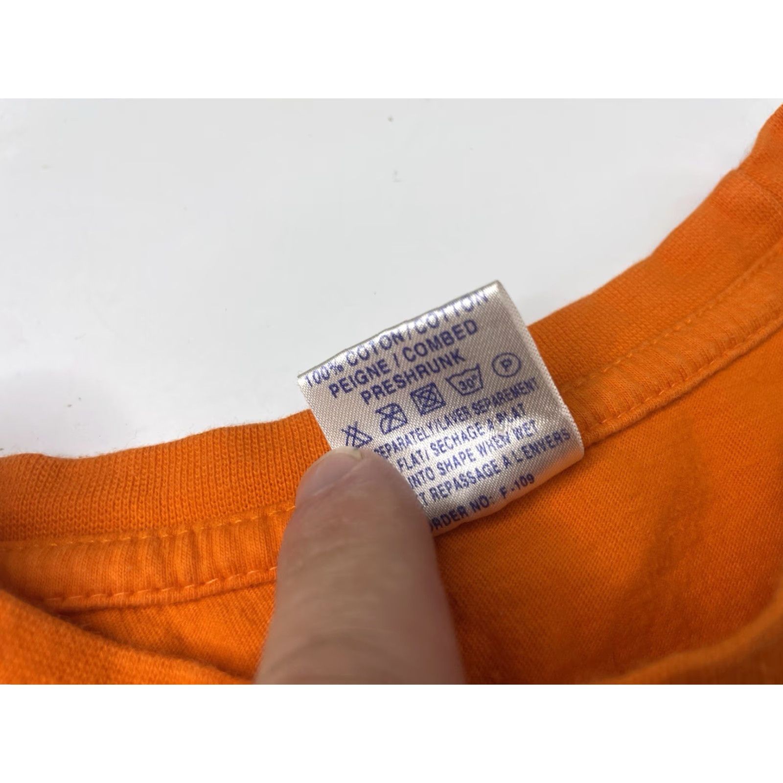 Vintage VINTAGE A CLOCKWORK ORANGE T Shirt Large Orange 80s Punk Stanley Kubrick Movie Graphic Tee Mens L Size US L / EU 52-54 / 3 - 3 Thumbnail