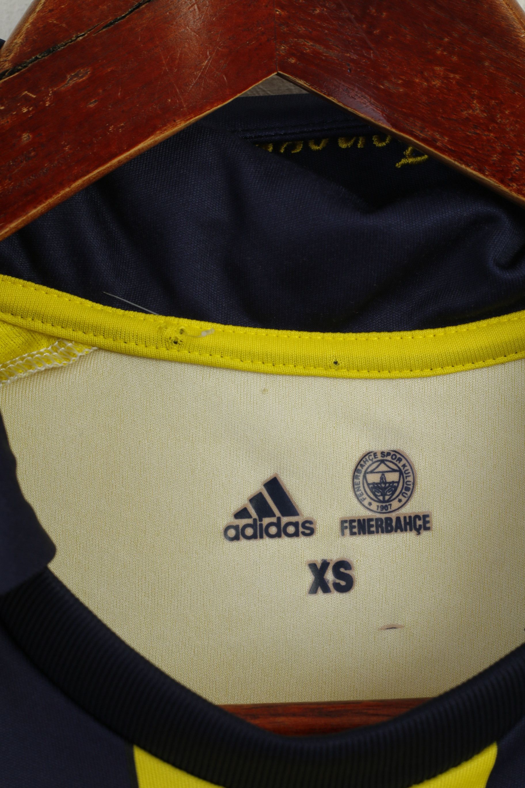 Adidas Adidas Fenerbahce Home XS Shirt Yellow Football Turkey 8299 Size US XS / EU 42 / 0 - 4 Thumbnail