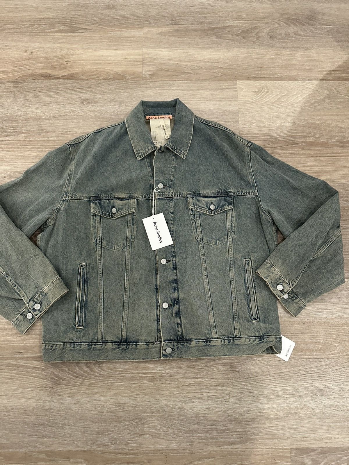 Acne Studios Acne Studios “Delta” Denim Jacket Size US XL / EU 56 / 4 - 1 Thumbnail