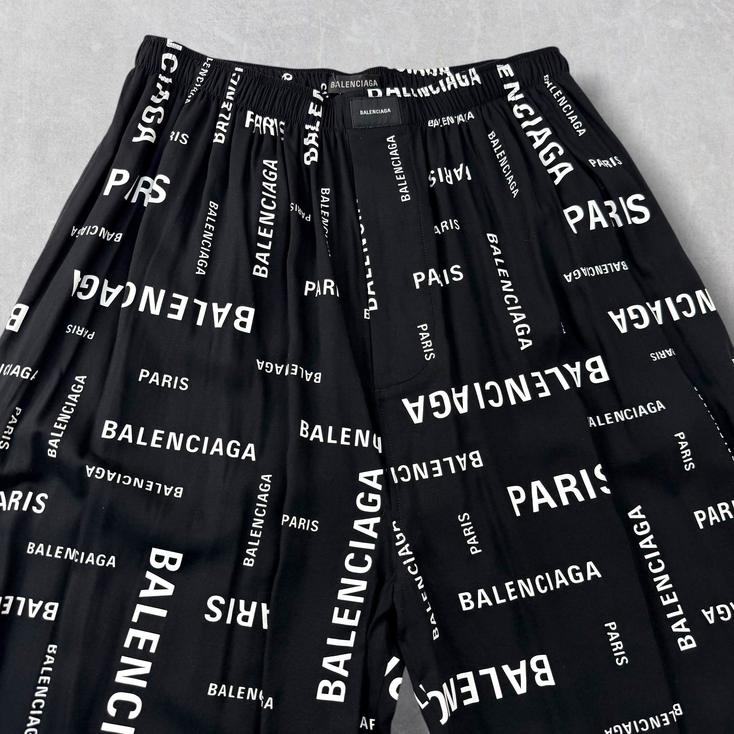Balenciaga Balenciaga All Over Diagonal Logo Pajama Pants L Size US 38 / EU 54 - 4 Thumbnail