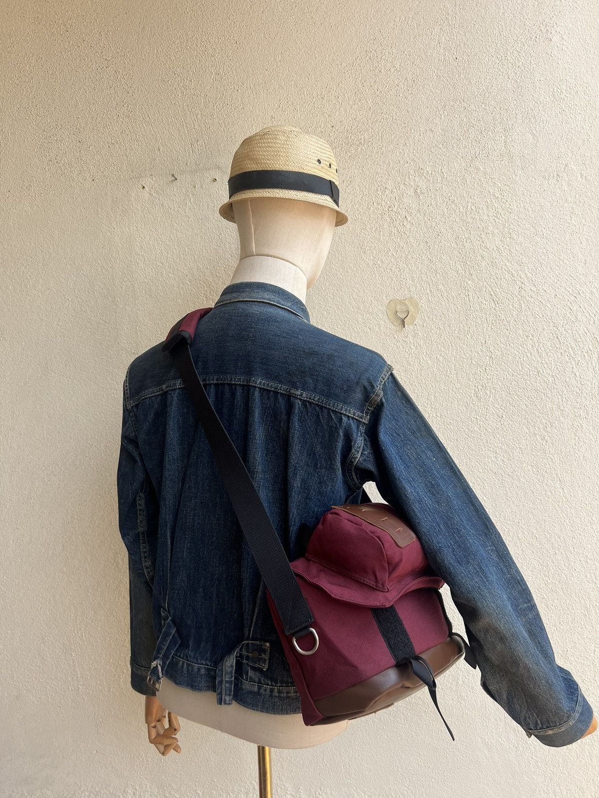 Porter Vintage Porter by Yoshida Japan Cargo Messenger Bag Leather Size ONE SIZE - 3 Thumbnail