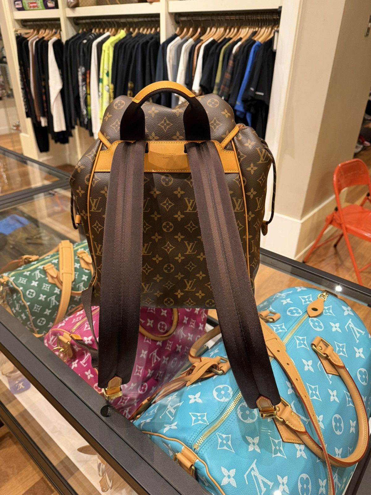 Louis Vuitton Louis Vuitton Montsouris Cargo Backpack Size ONE SIZE - 7 Thumbnail