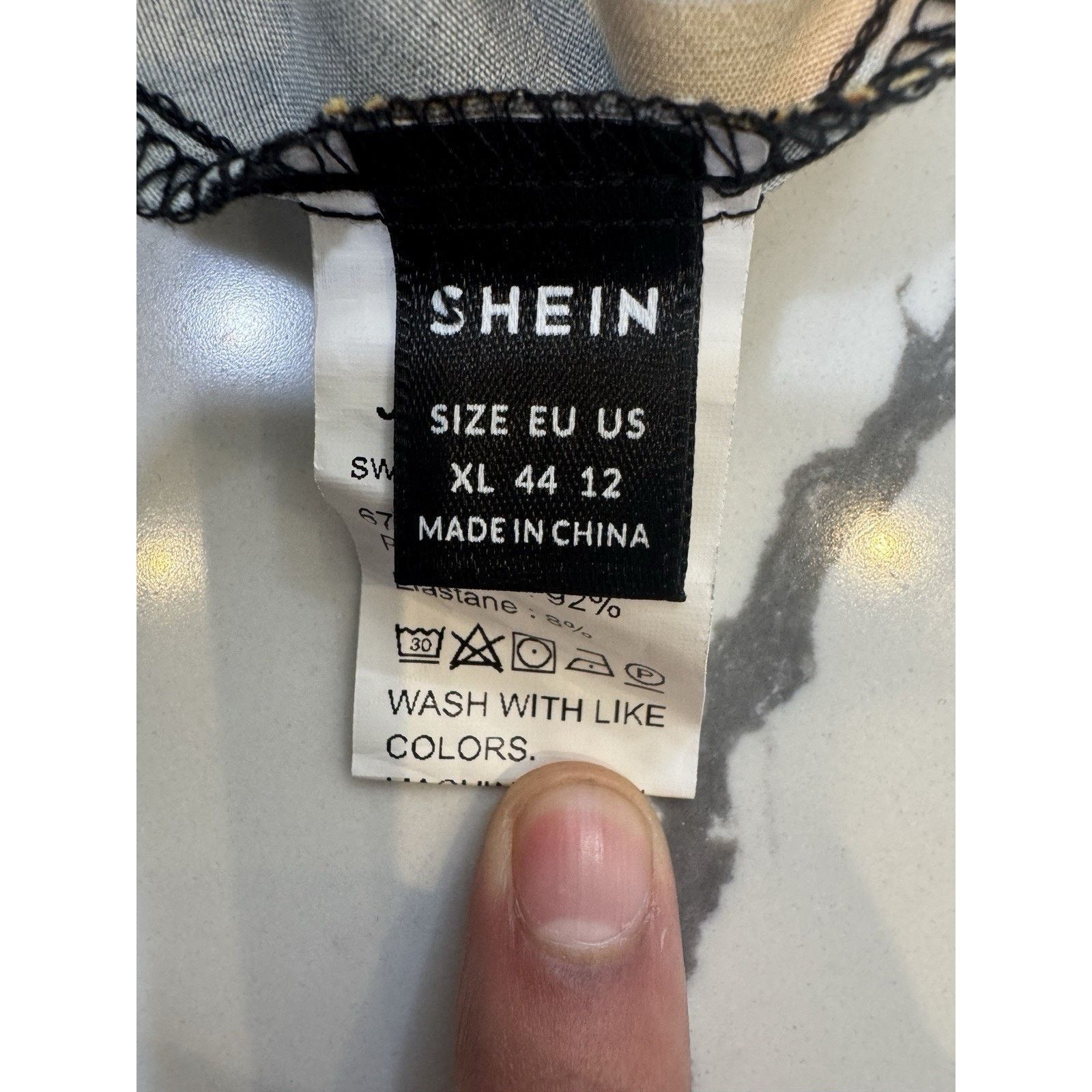 Shein SHEIN Sunflower Floral Mini Dress Womens XL Black Yellow Size XL / US 12-14 / IT 48-50 - 6 Thumbnail