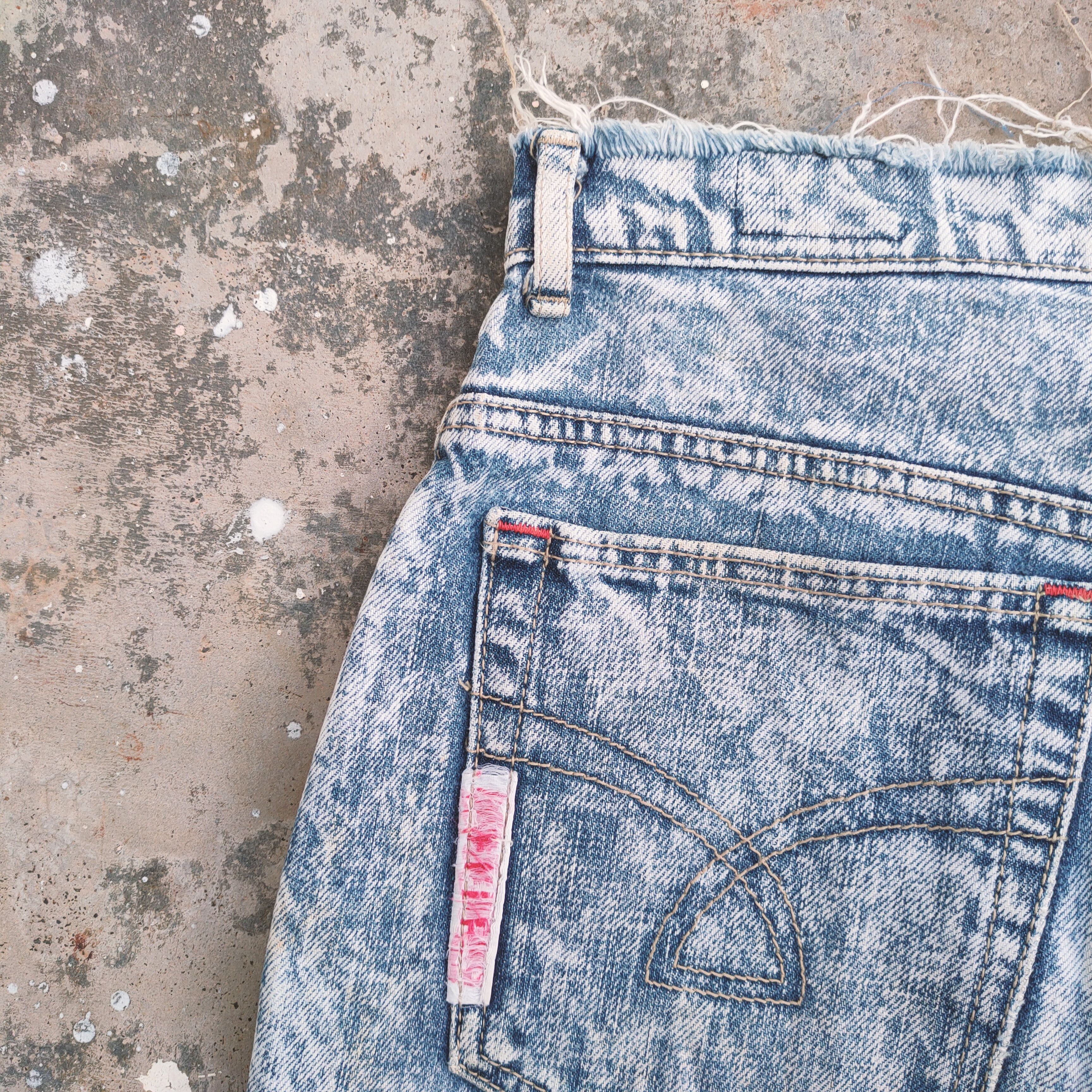 Japanese Brand × Jean × Vintage VINTAGE JAPANESE FADED MUD WASH DENIM JEANS PANTS Size US 26 / EU 42 - 10 Thumbnail