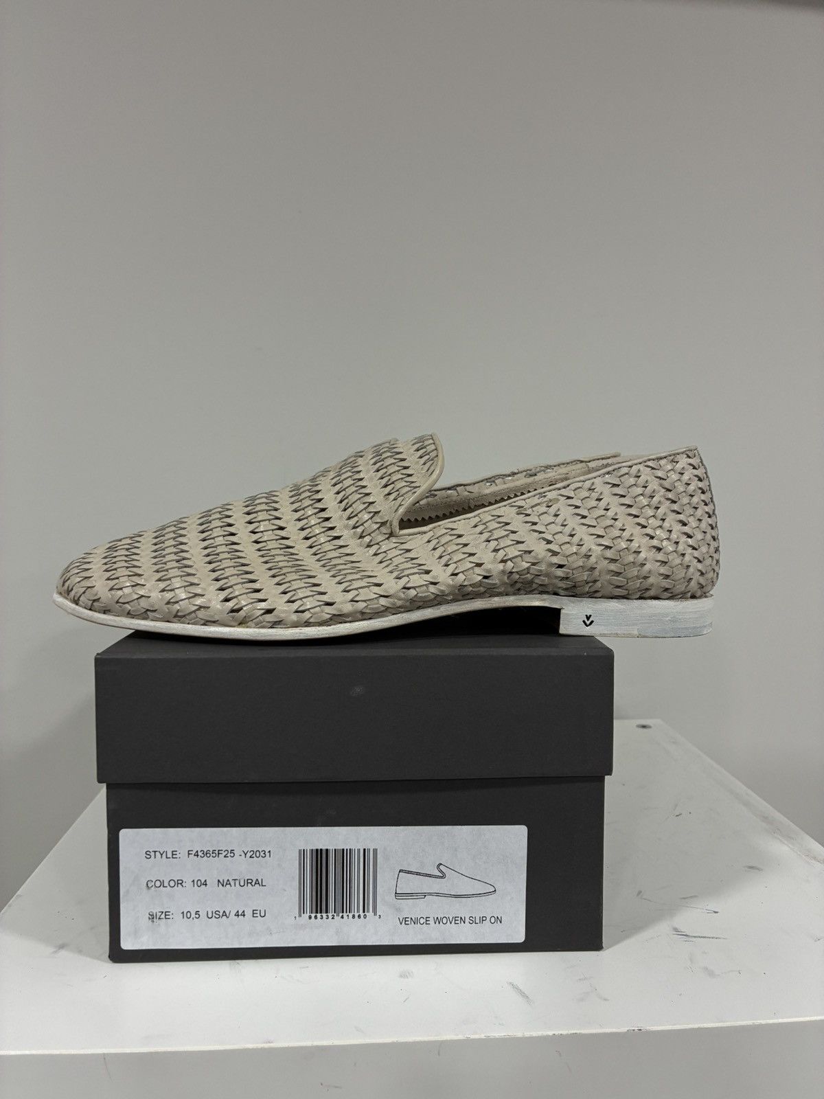 John Varvatos Venice Woven Slip On EU 44 USA 10.5 Size US 10.5 / EU 43-44 - 4 Thumbnail