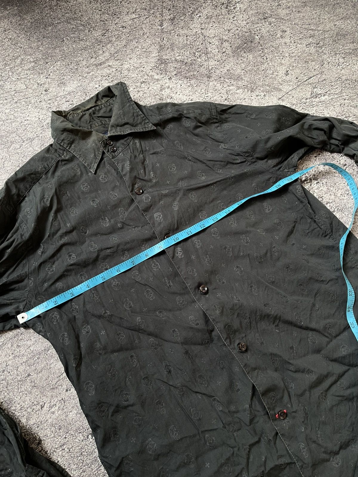Japanese Brand Y2K Skull Ifsixwasnine shirt Size US L / EU 52-54 / 3 - 9 Thumbnail