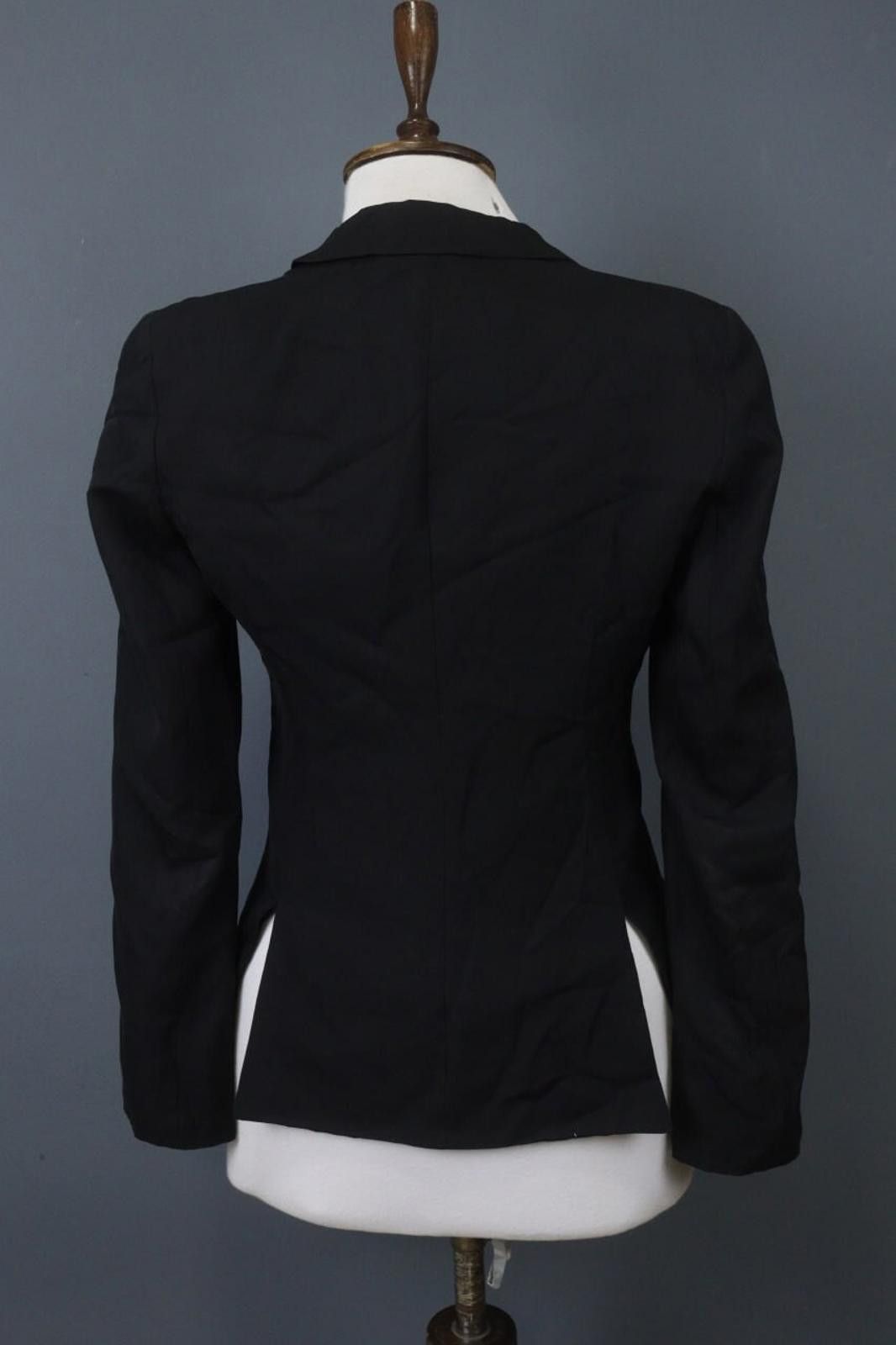 Emporio Armani Emporio Armani Black Lapel Single Breasted Blazer Jacket Size M / US 6-8 / IT 42-44 - 9 Thumbnail
