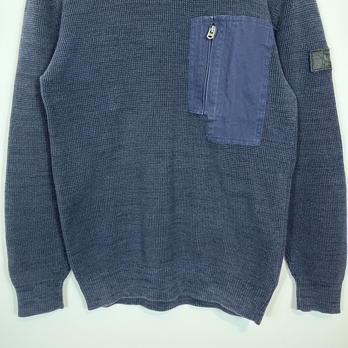G-Star G-Star Raw Blue Patch Powel Knitted Sweater Streetwear Y2K Size US M / EU 48-50 / 2 - 3 Thumbnail