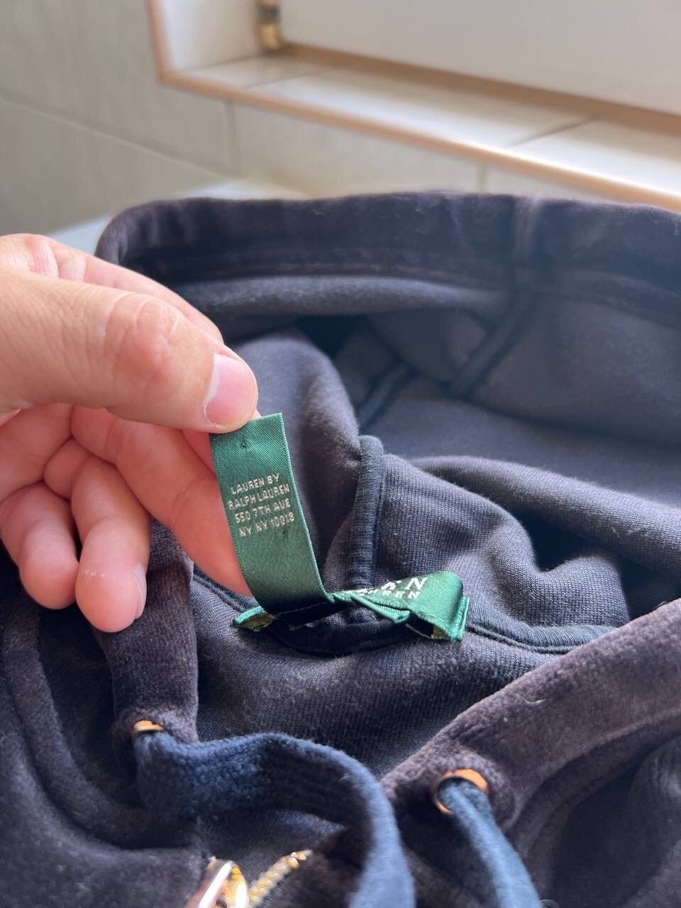 Polo Ralph Lauren Polo Ralph Lauren Velour Anchor Embroidered Zip Hooded 00s Size US L / EU 52-54 / 3 - 12 Thumbnail