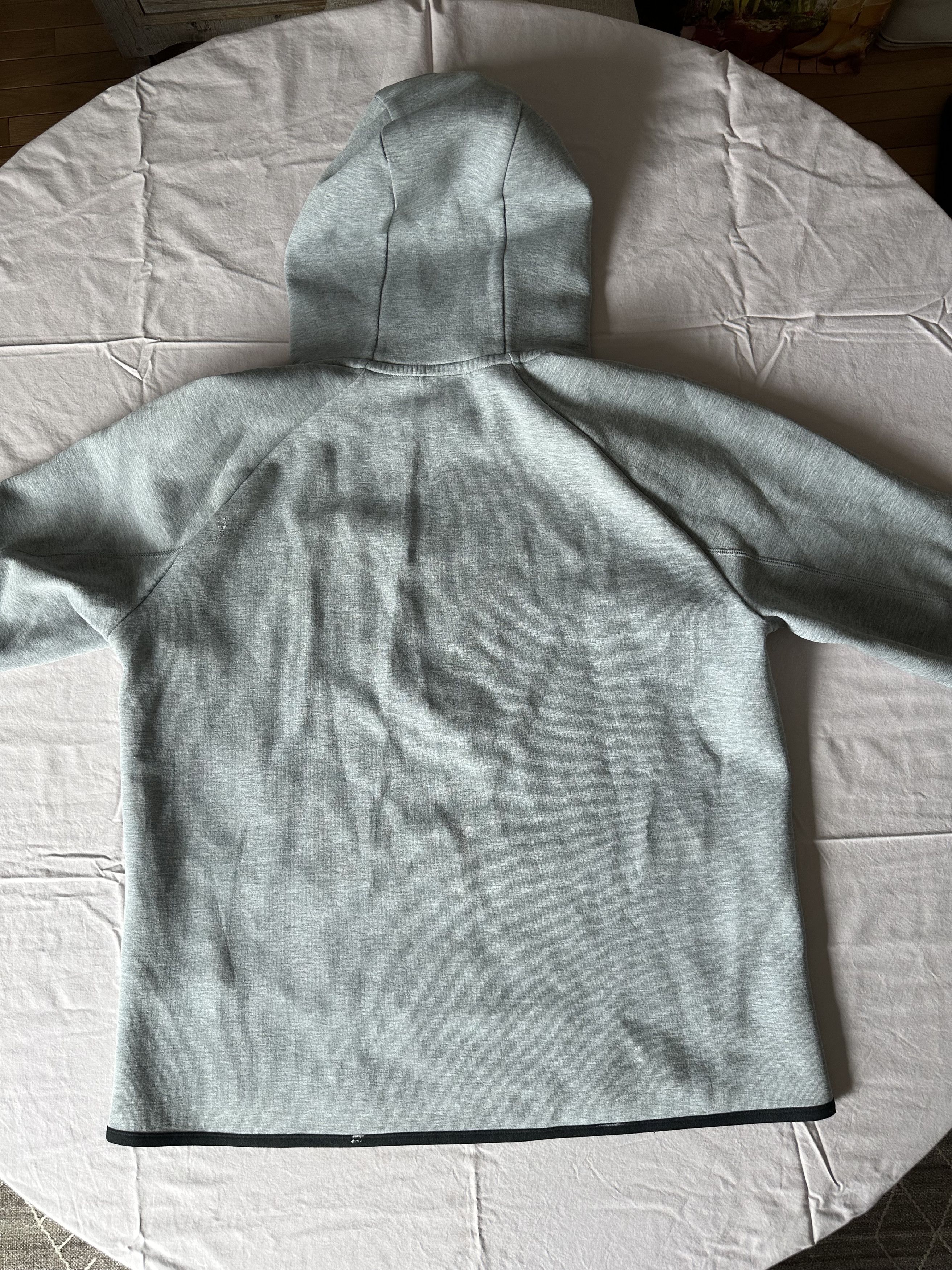 Nike Gray High Collar Tech Sweatshirt Size US L / EU 52-54 / 3 - 2 Thumbnail