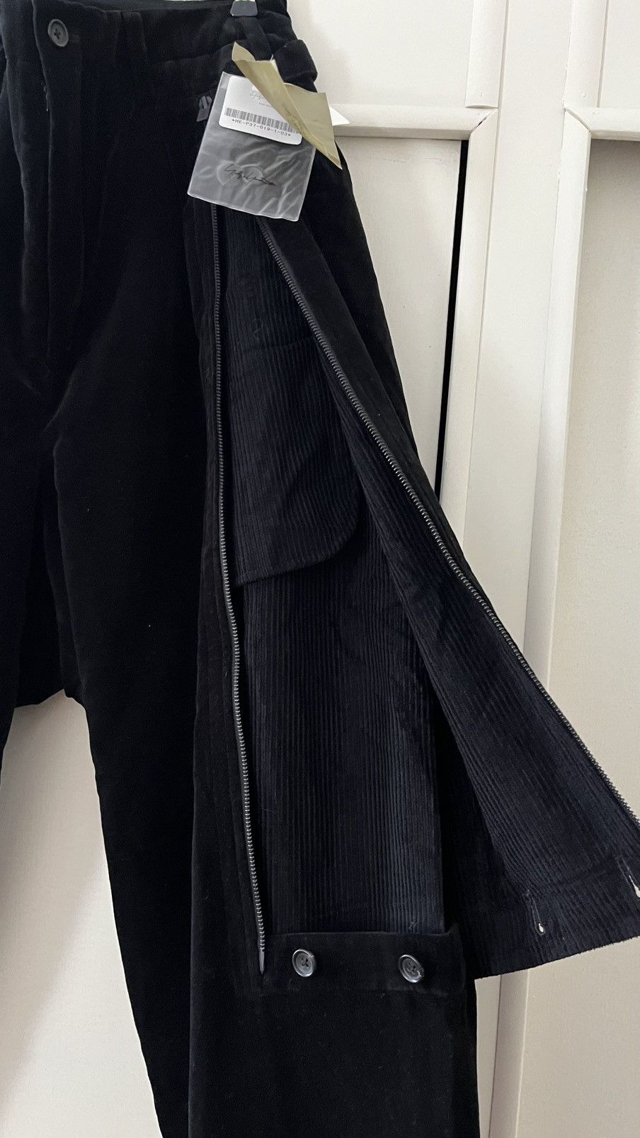 Yohji Yamamoto Yohji Yamamoto Velvet + Corduroy 2 Layer Size US 37 - 6 Thumbnail