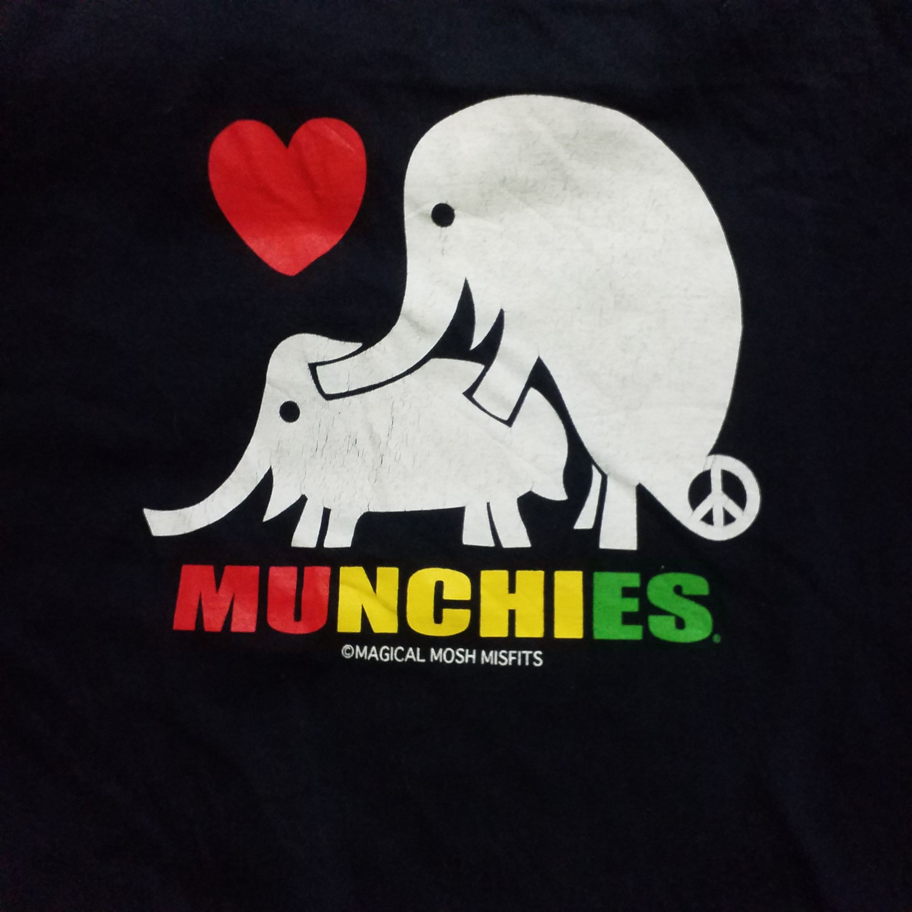 Japanese Brand MUNCHIES MAGICAL MOSH MISFITS FUCKING ELEPHANT 😆😆 Size US XL / EU 56 / 4 - 1 Thumbnail
