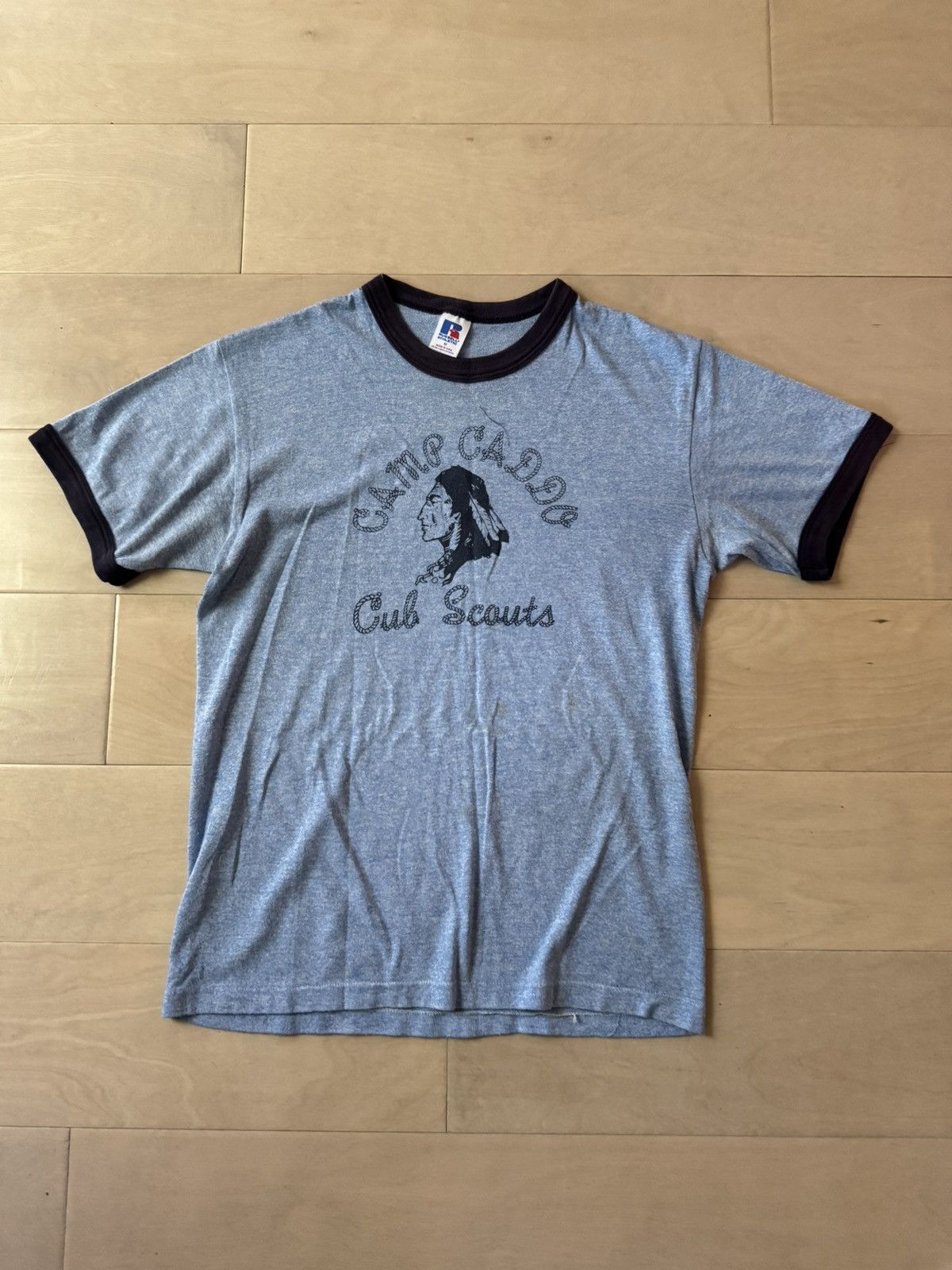 Russell Athletic Vintage 90s Cub Scouts Ringer Tee Size US M / EU 48-50 / 2 - 1 Thumbnail