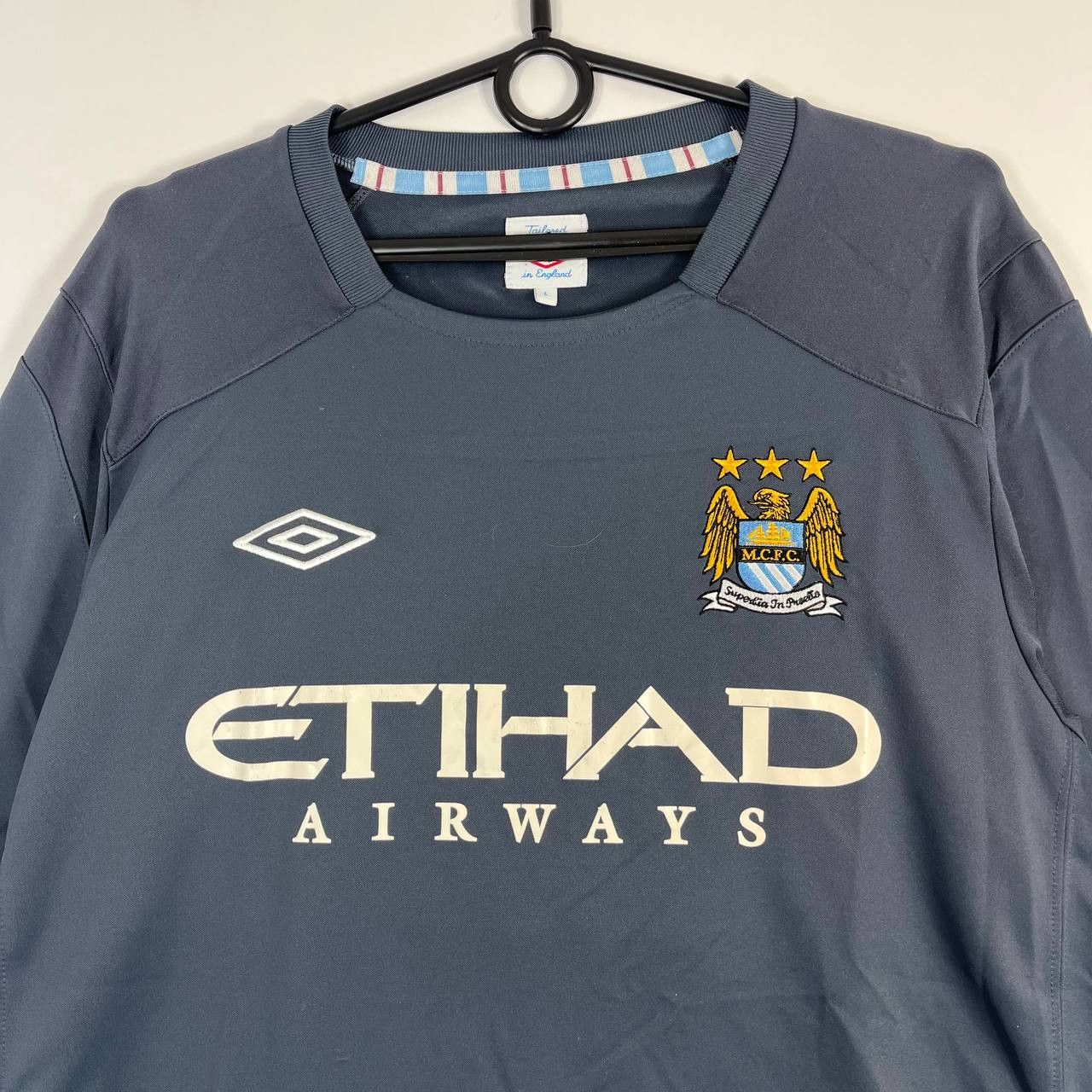 Umbro Umbro Manchester City FC Training Shirt Etihad Size L Size US L / EU 52-54 / 3 - 2 Thumbnail