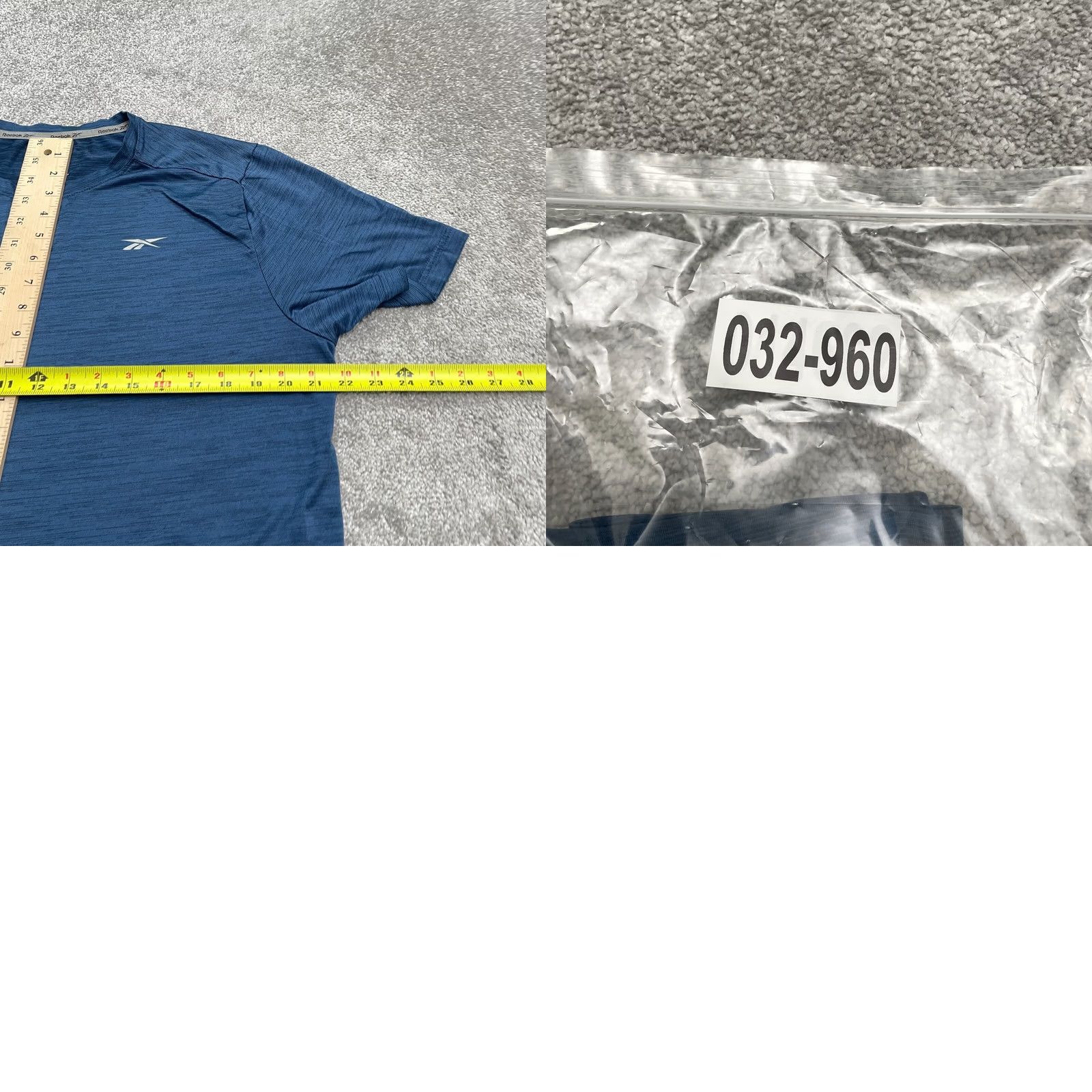 Reebok Reebok Speedwick Active T-Shirt Mens M Blue Crew Neck Short Sleeve Tee Top Size US M / EU 48-50 / 2 - 9 Thumbnail