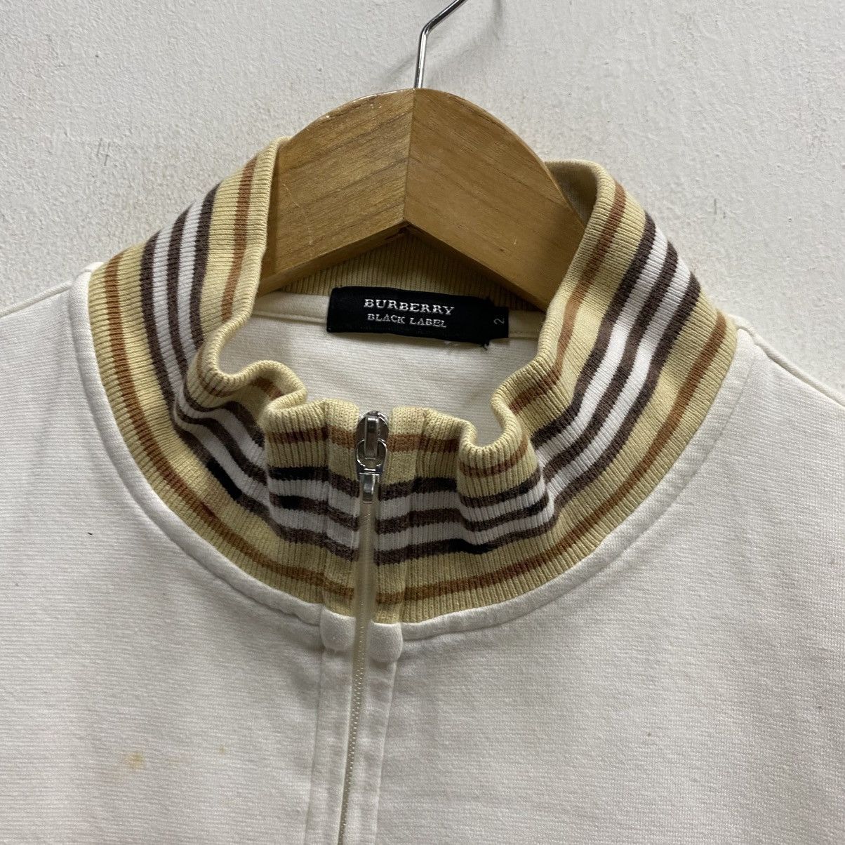 Burberry Burberry Black Label Cotton Zip Jacket – Heritage Trim Size US S / EU 44-46 / 1 - 11 Thumbnail