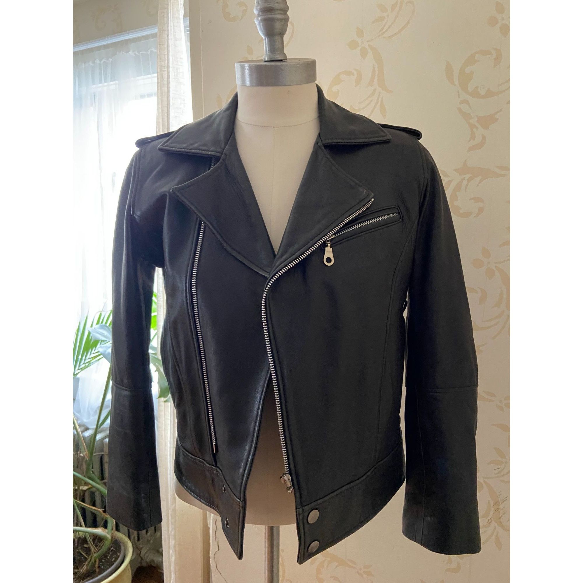 Ahram Cuir Prestige Collection Black 100% Leather Gorgeous B