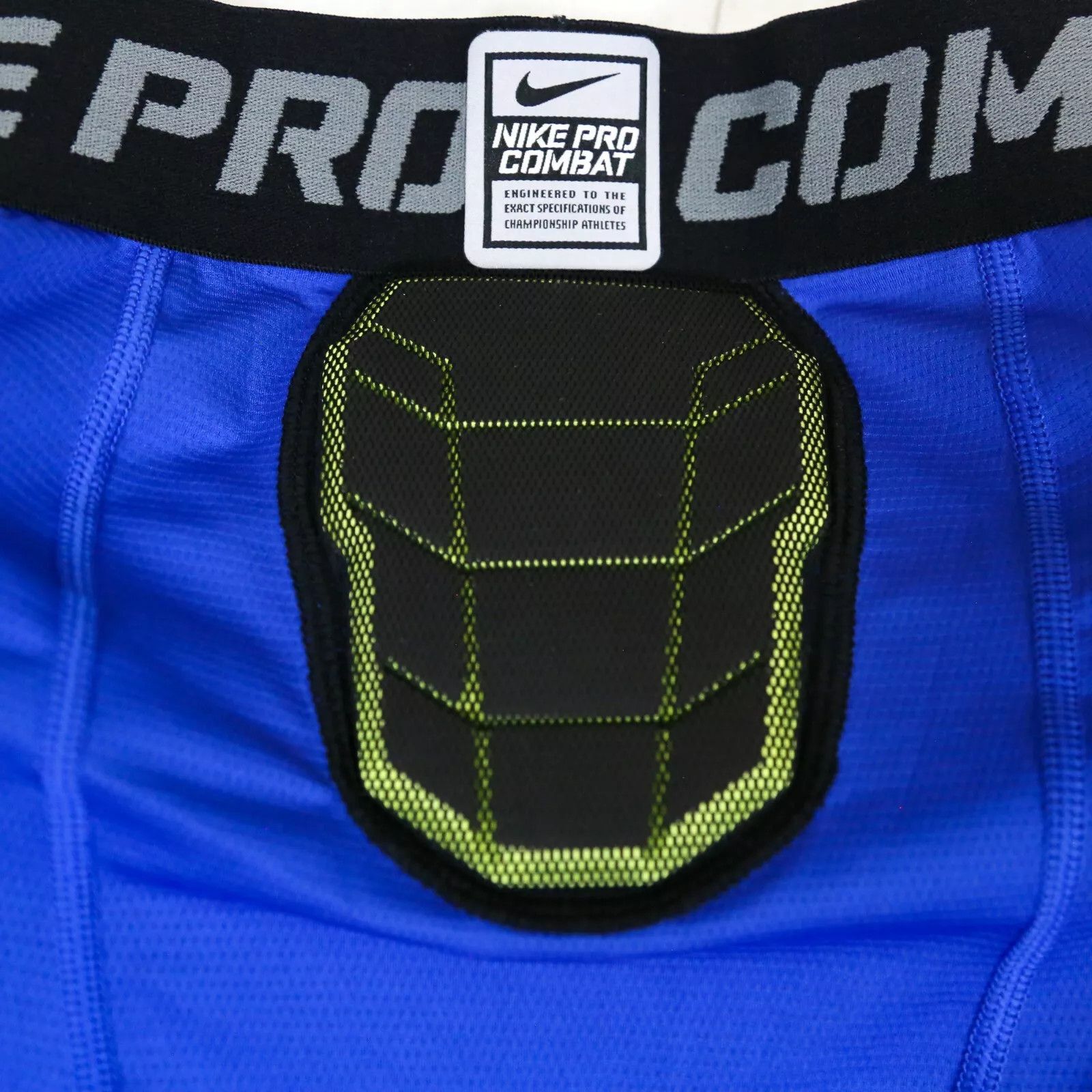 Nike NIKE Pro Hyperstrong Padded Basketball Shorts Blue 2X 629891 Size US 44 / EU 60 - 3 Thumbnail