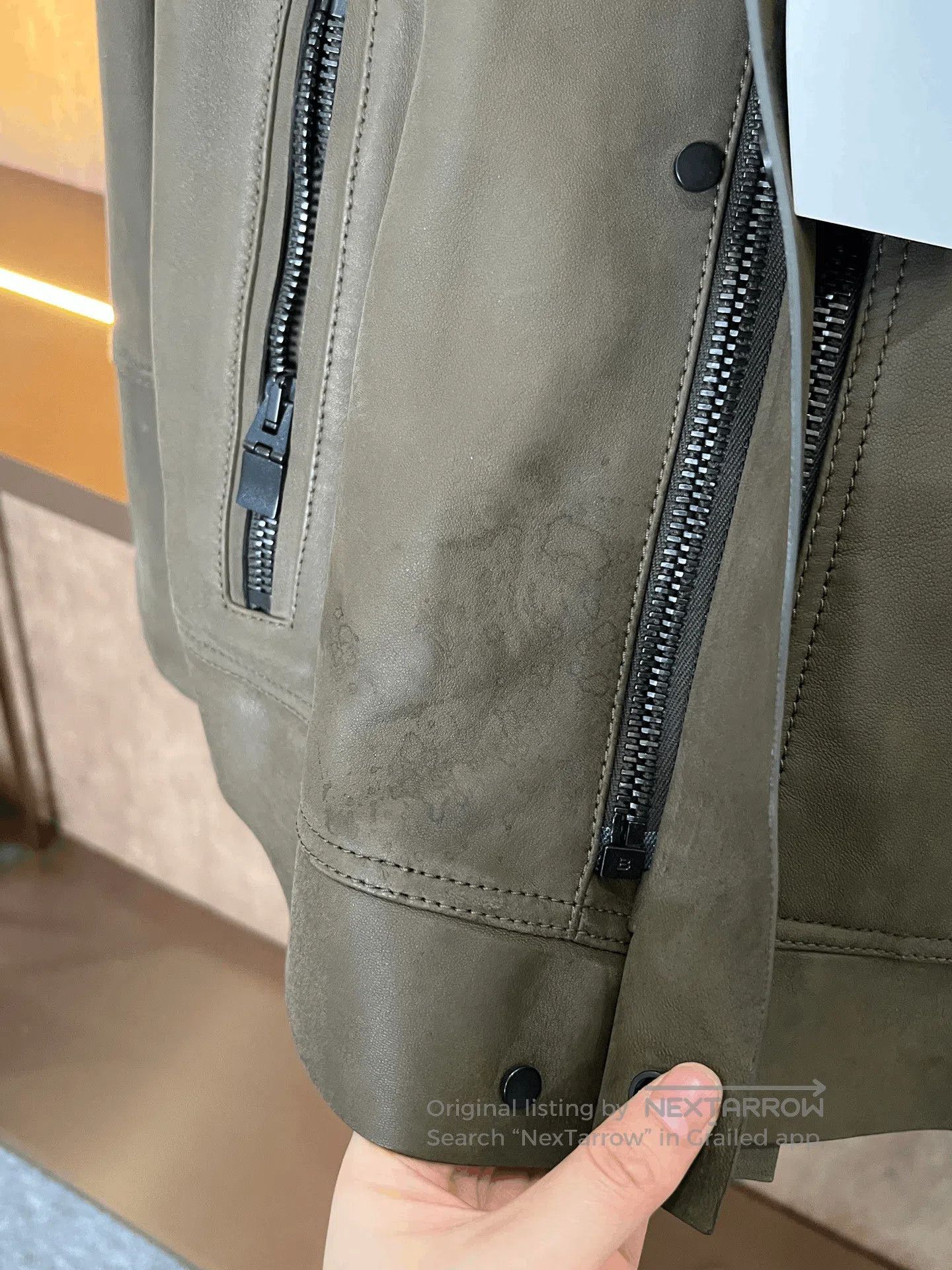 Balenciaga Balenciaga Lambskin Biker Jacket. Size US L / EU 52-54 / 3 - 5 Thumbnail