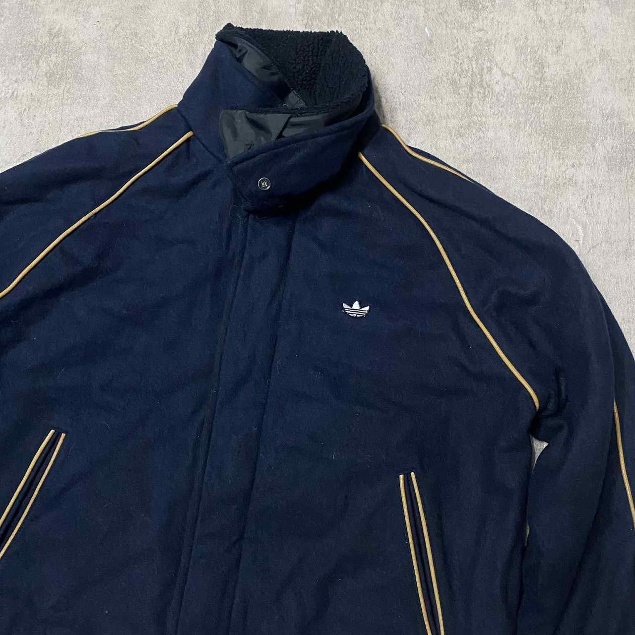 Adidas Adidas navy and yellow bomber jacket adidas Size US L / EU 52-54 / 3 - 2 Thumbnail