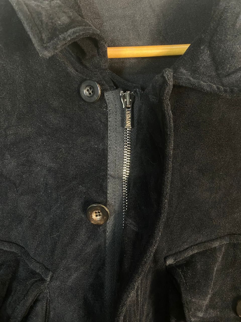Armani Collezioni Armani collezioni multipocket velvet shirt Size US M / EU 48-50 / 2 - 9 Thumbnail