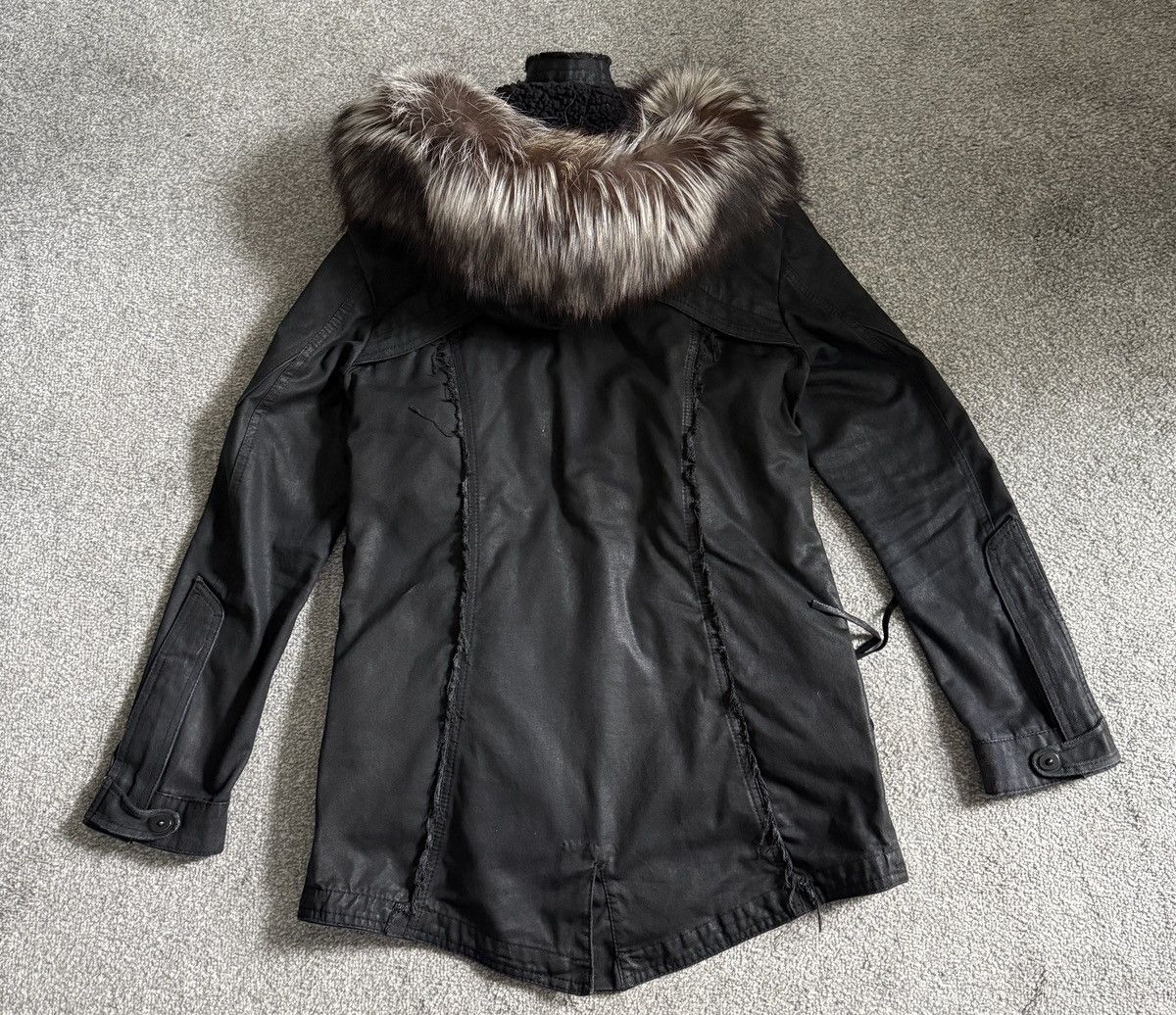 14th Addiction 14th Addiction Waxed Canvas Fox Fur Parka Size US M / EU 48-50 / 2 - 2 Thumbnail