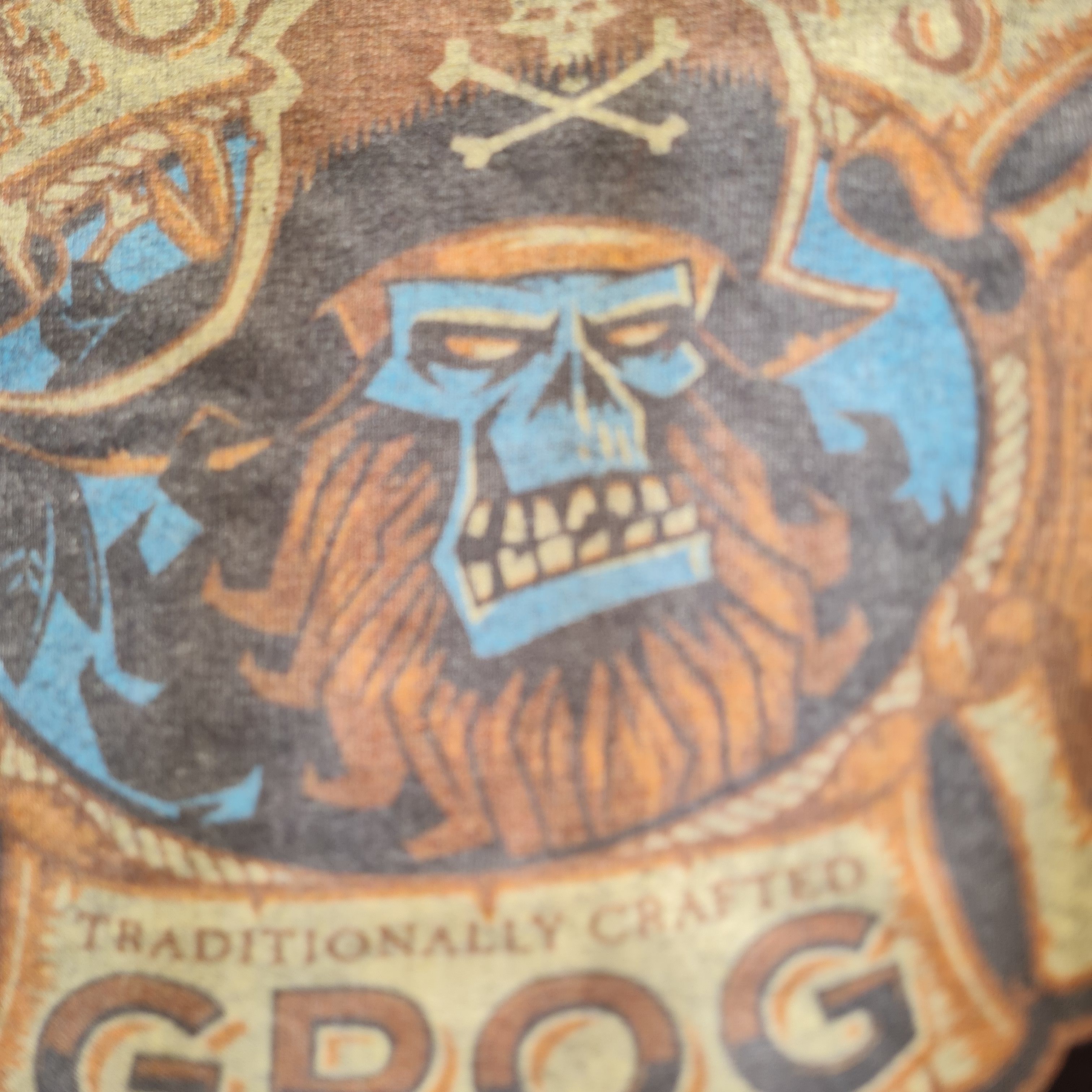 Vintage Grog Ghost Pirate Monkey Island T-Shirt Size US L / EU 52-54 / 3 - 6 Thumbnail