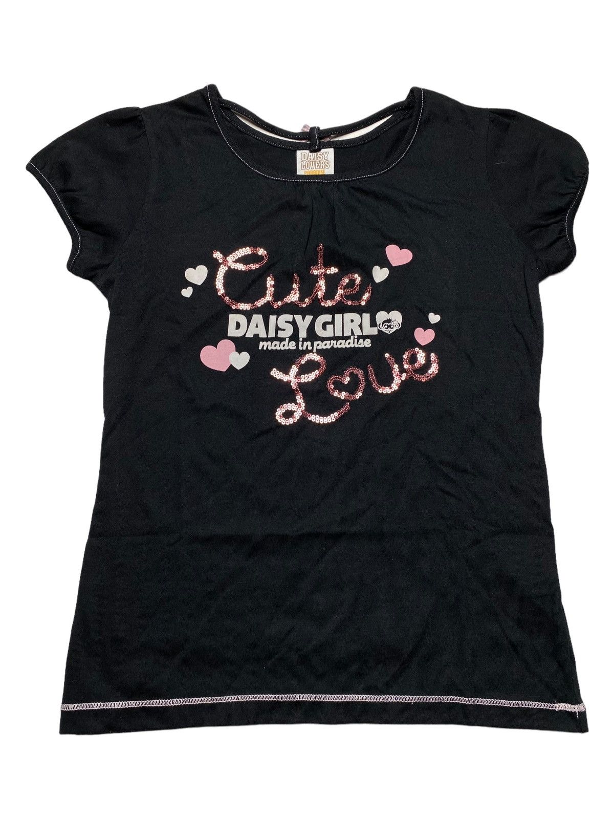 Angel Blue 2000s Daisy Girl - Baby Tee Size L / US 10 / IT 46 - 1 Thumbnail