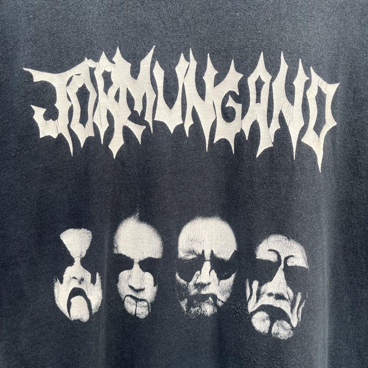Band Tees Thrashed Faded Vintage Jormungand Metal Band Tee Size US L / EU 52-54 / 3 - 3 Thumbnail