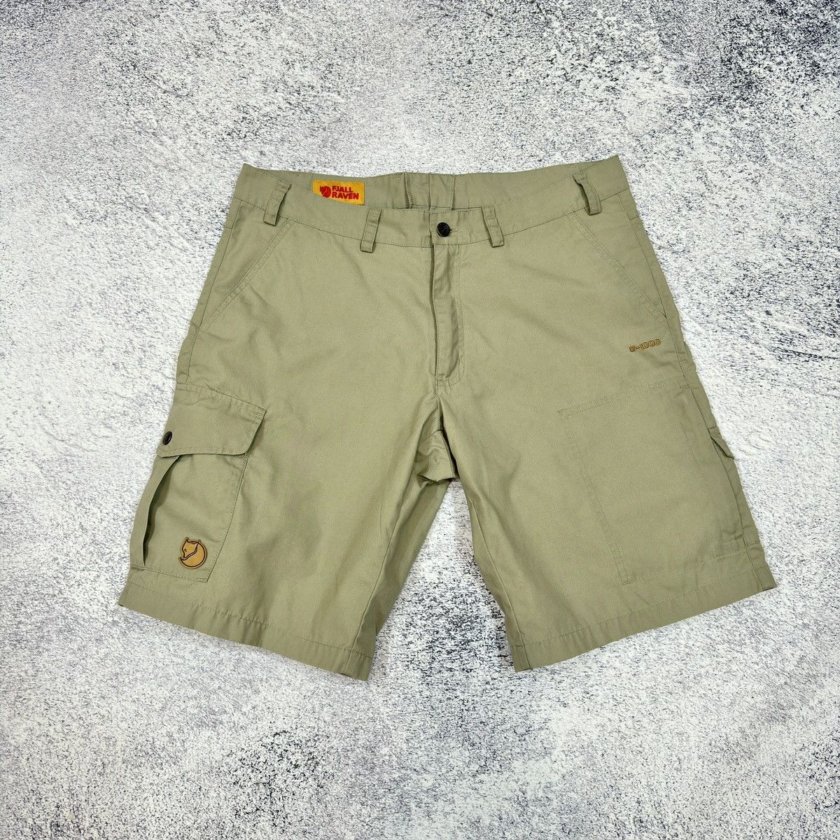 Fjallraven Fjallraven Beige Cargo Shorts 50size 34 Size US 34 / EU 50 - 1 Thumbnail