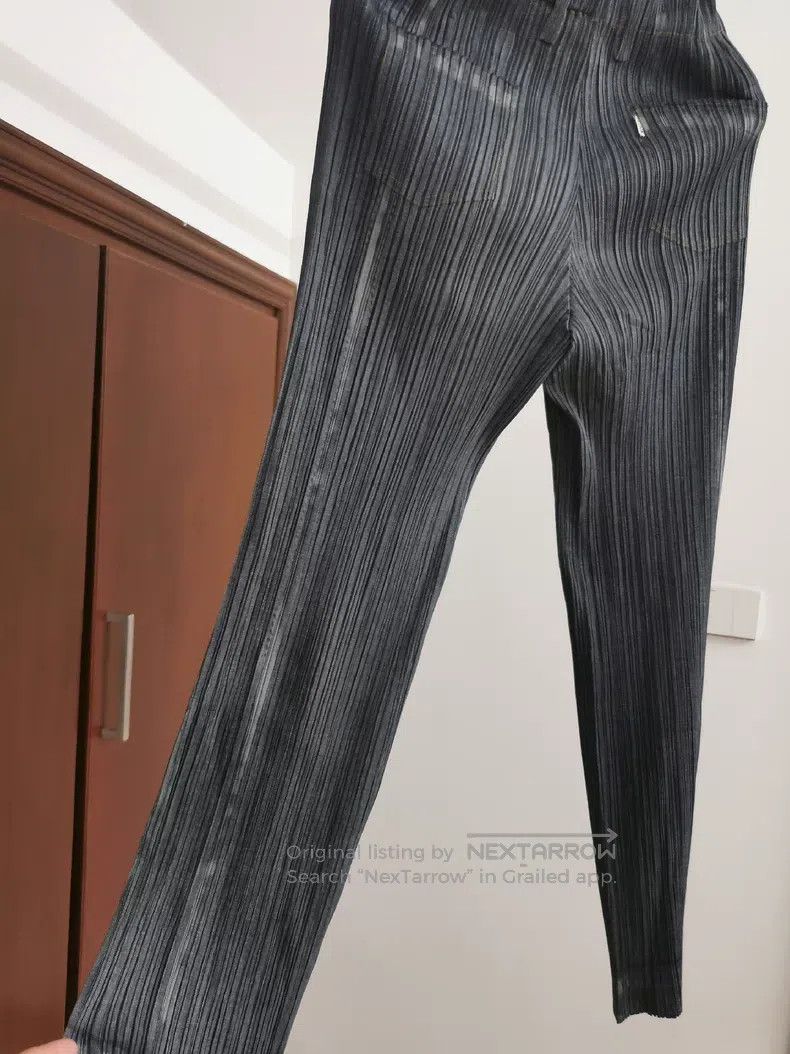 Issey Miyake Issey Miyake size:1 Denim Straight-Leg Pants Size 31" - 3 Thumbnail