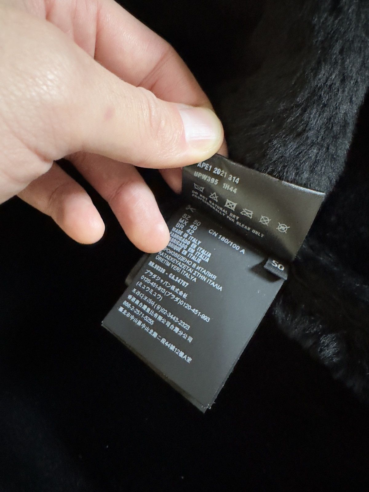 Prada Prada Shearling Hooded Leather Jacket Size US M / EU 48-50 / 2 - 7 Thumbnail