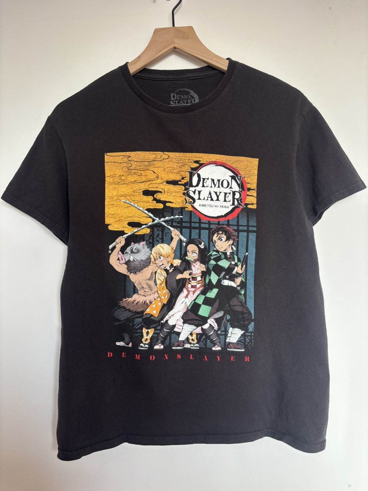 Other Demon Slayer: Kimetsu no Yaiba Graphic Black Anime Tee M Size US M / EU 48-50 / 2 - 1 Thumbnail
