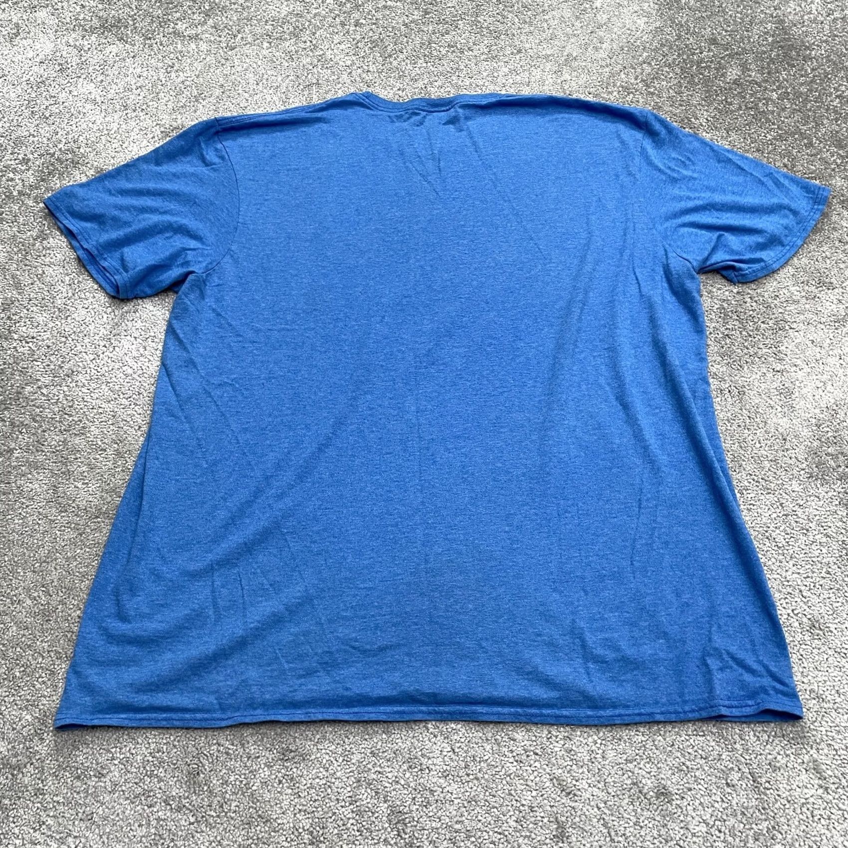 Disney Disney Lilo & Stitch Graphic T-Shirt Mens 2XL Blue Crew Neck Short Sleeve Tee Size US XXL / EU 58 / 5 - 2 Thumbnail