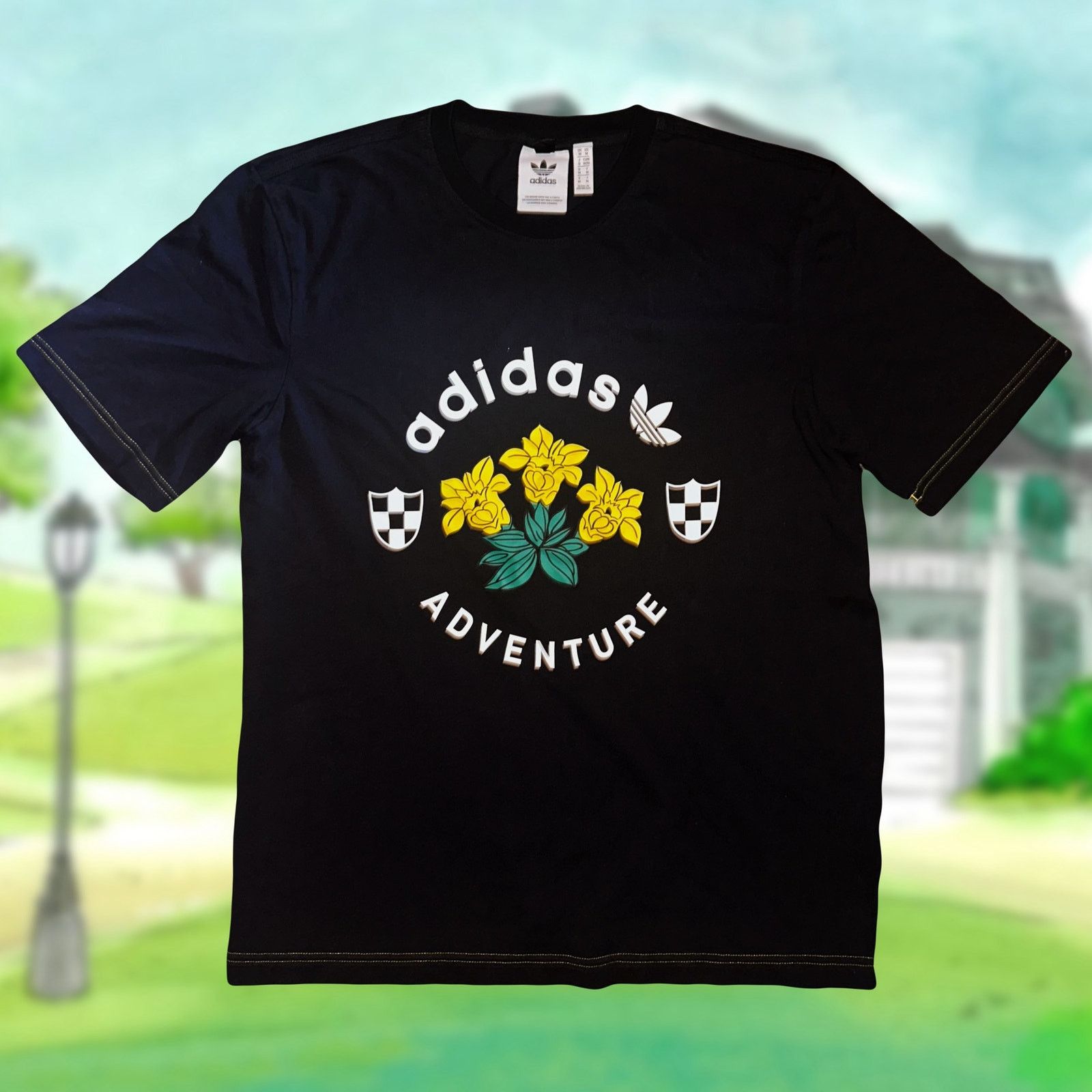 Adidas adidas adventure graphic tee contrast stitch Size US M / EU 48-50 / 2 - 1 Thumbnail
