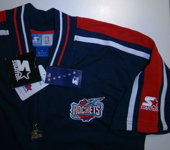 NBA × Starter × Vintage Houston Rockets nba Barkley Drexler Olajuwon Starter shirt M Size US M / EU 48-50 / 2 - 7 Thumbnail