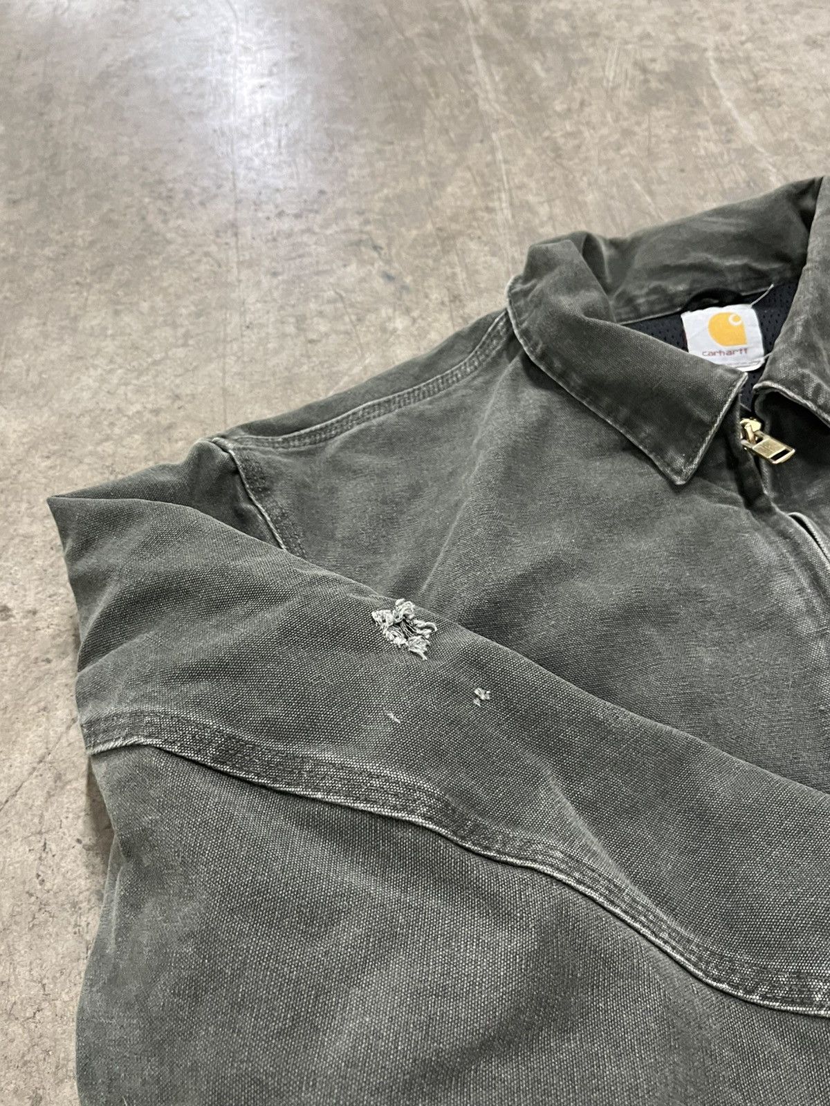 Carhartt × Vintage Carhartt Santa Fe forest green earth tone distressed Size US XL / EU 56 / 4 - 11 Thumbnail