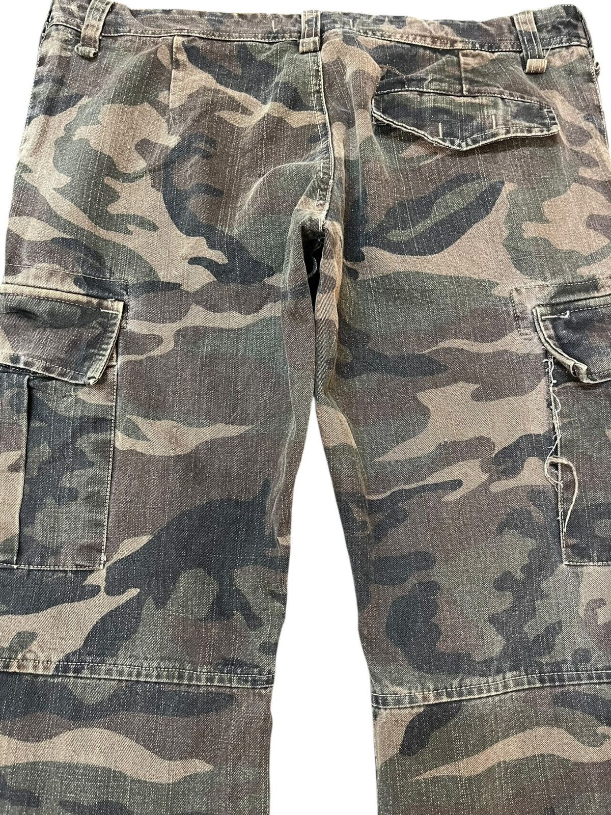 Hysteric Glamour Vintage Eden Mellow Flare Camo Military Cargo Denim Size US 34 / EU 50 - 8 Thumbnail
