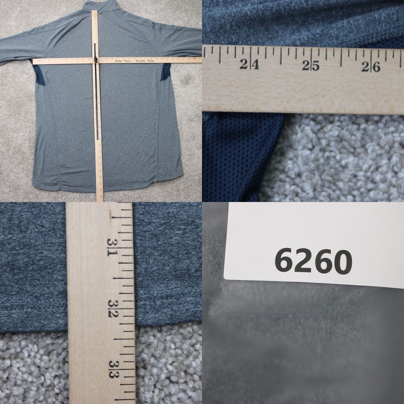 Nike Nike Running Sweatshirt Men XL Gray Dri-Fit 1/4 Zip Long Sleeve Pullover Size US XL / EU 56 / 4 - 9 Thumbnail