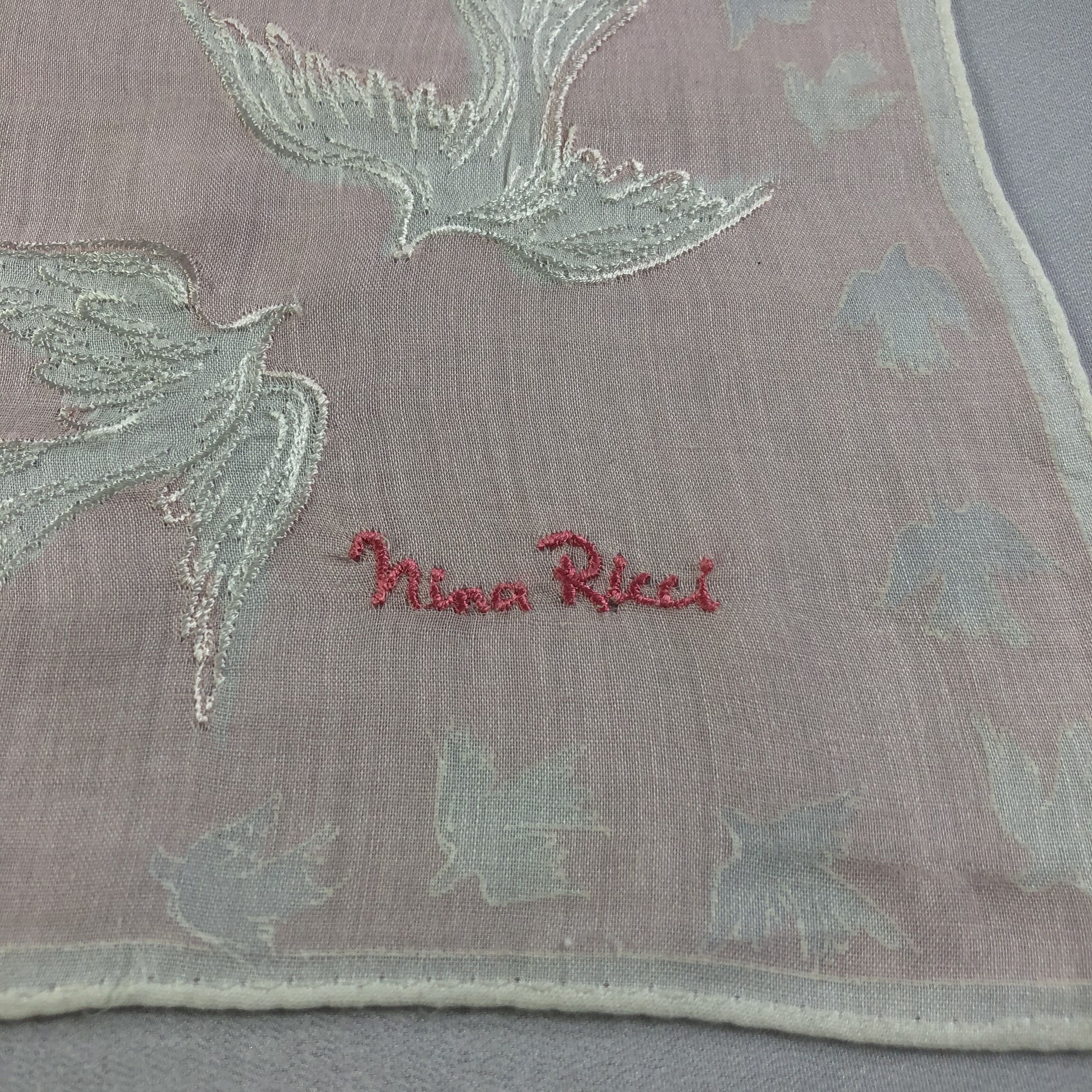 Nina Ricci Nina Ricci Handkerchief Neckerchief Bandana H2012 Size ONE SIZE - 4 Thumbnail