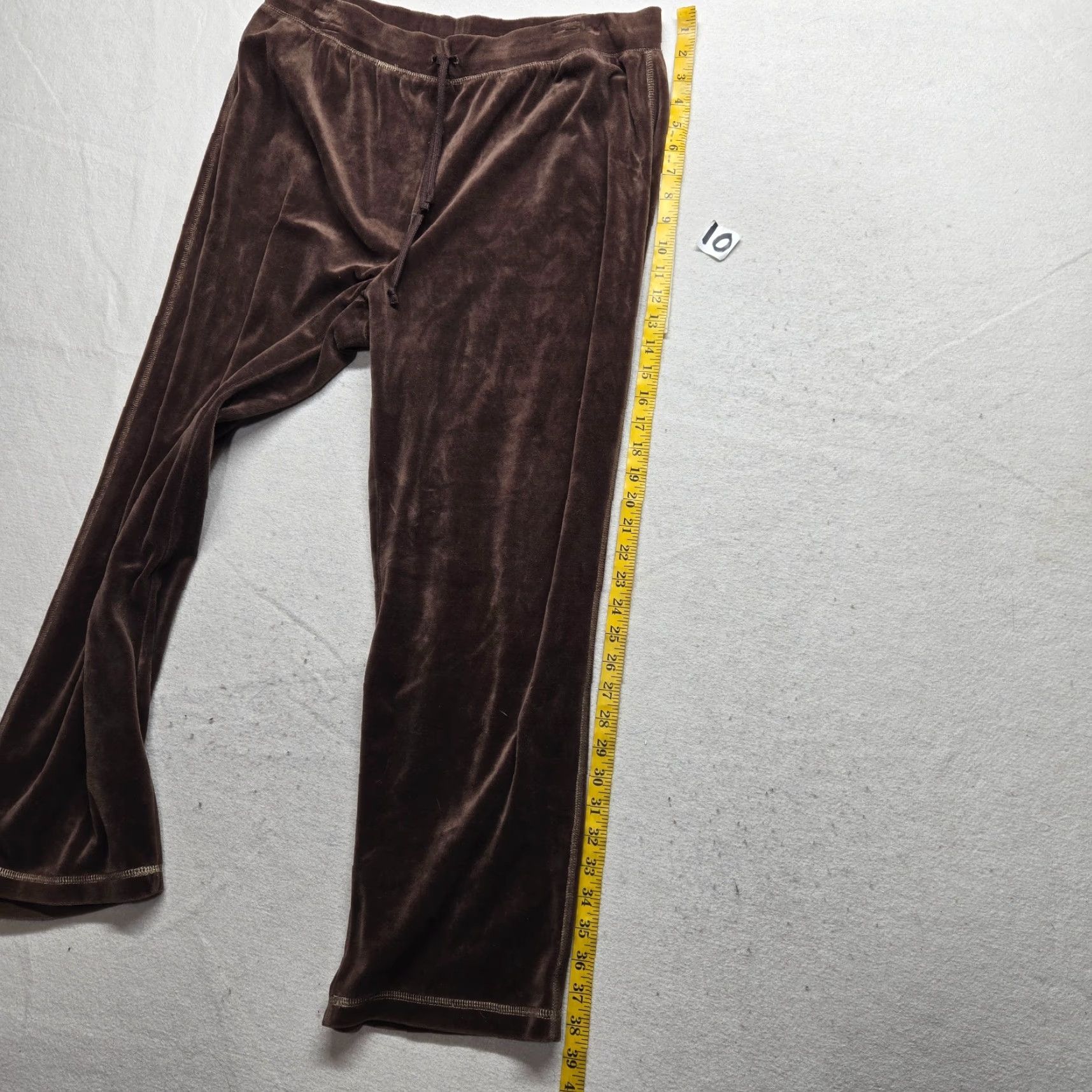 Essentials Kim Rogers Essentials Dress Pants Women PXL Petite Stretch Waist Solid Brown Front Pockets Belt Loops High Rise Size 40" / US 18 - 7 Thumbnail