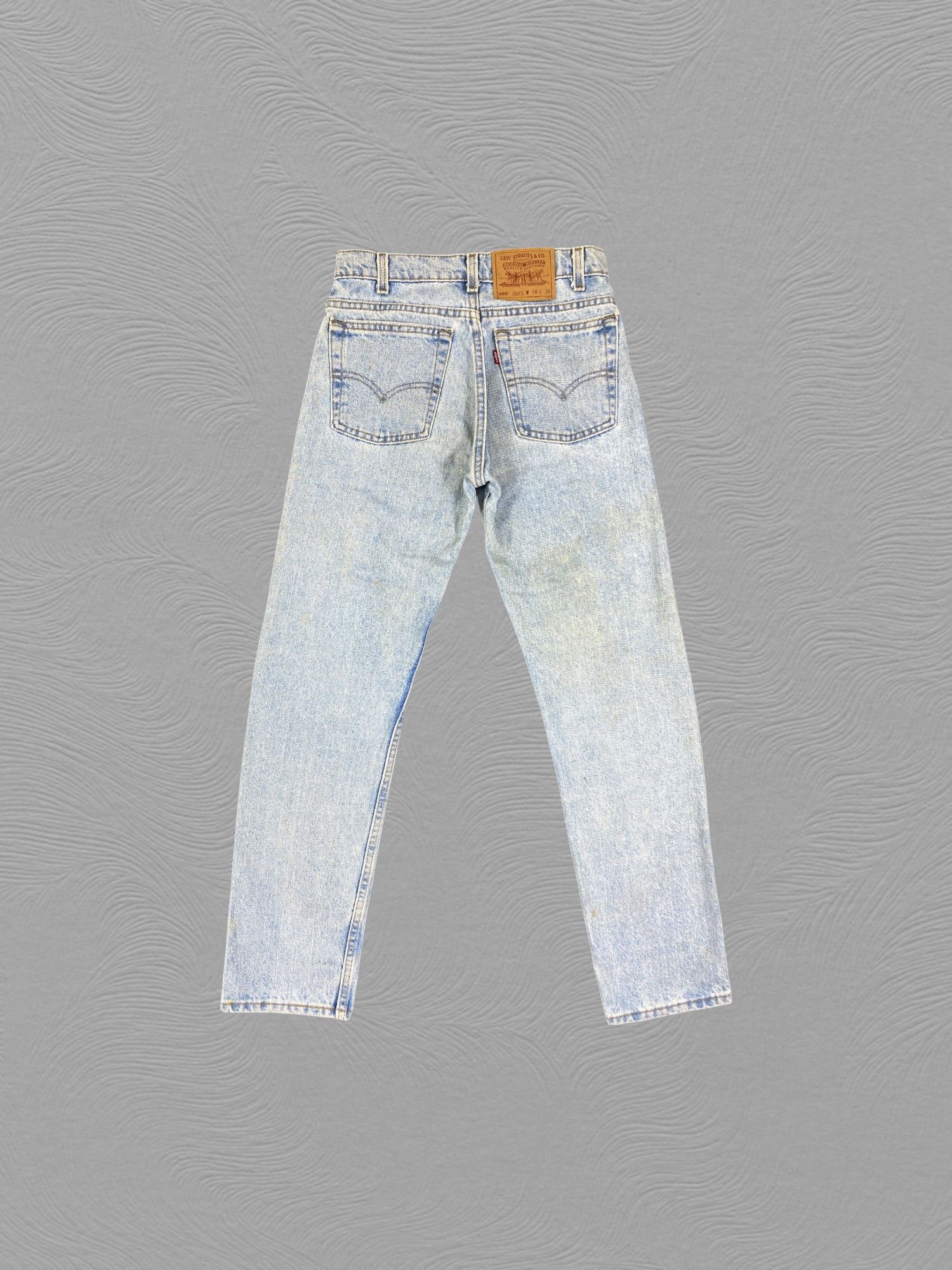 Levi's Light Blue Wash Vintage Levis 505 USA Jeans 28x29 - JN3161 Size US 28 / EU 44 - 2 Thumbnail