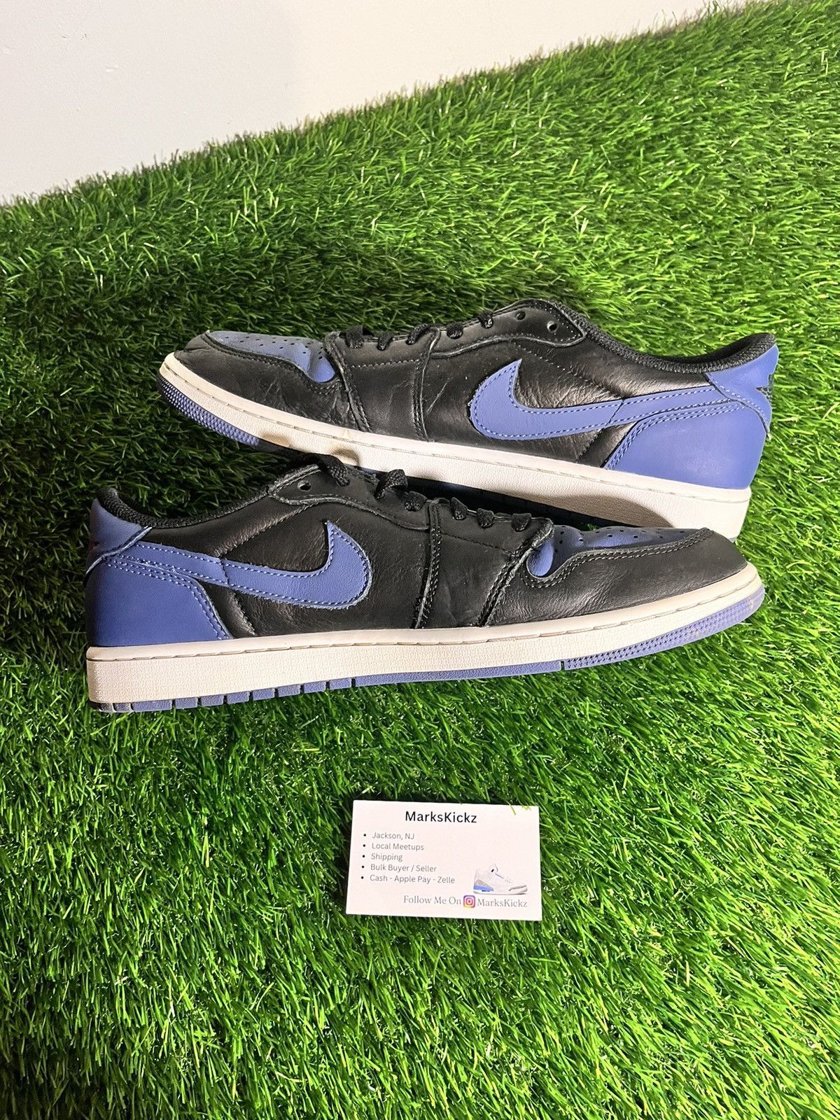 Jordan Brand × Nike jordan 1 low retro mystic navy size 11.5 Size US 11.5 / EU 44-45 - 4 Thumbnail